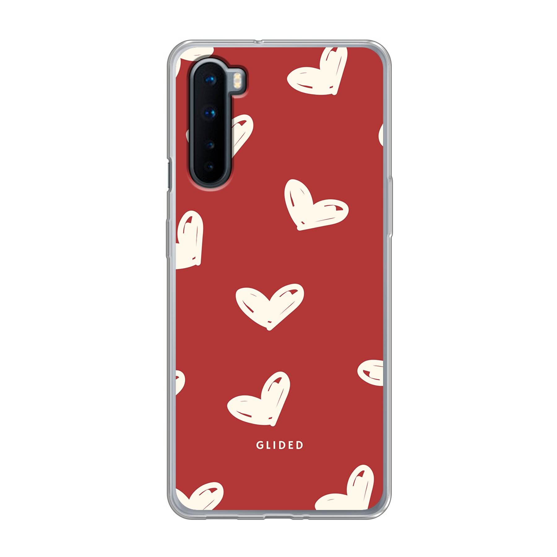 Red Love - OnePlus Nord Handyhülle
