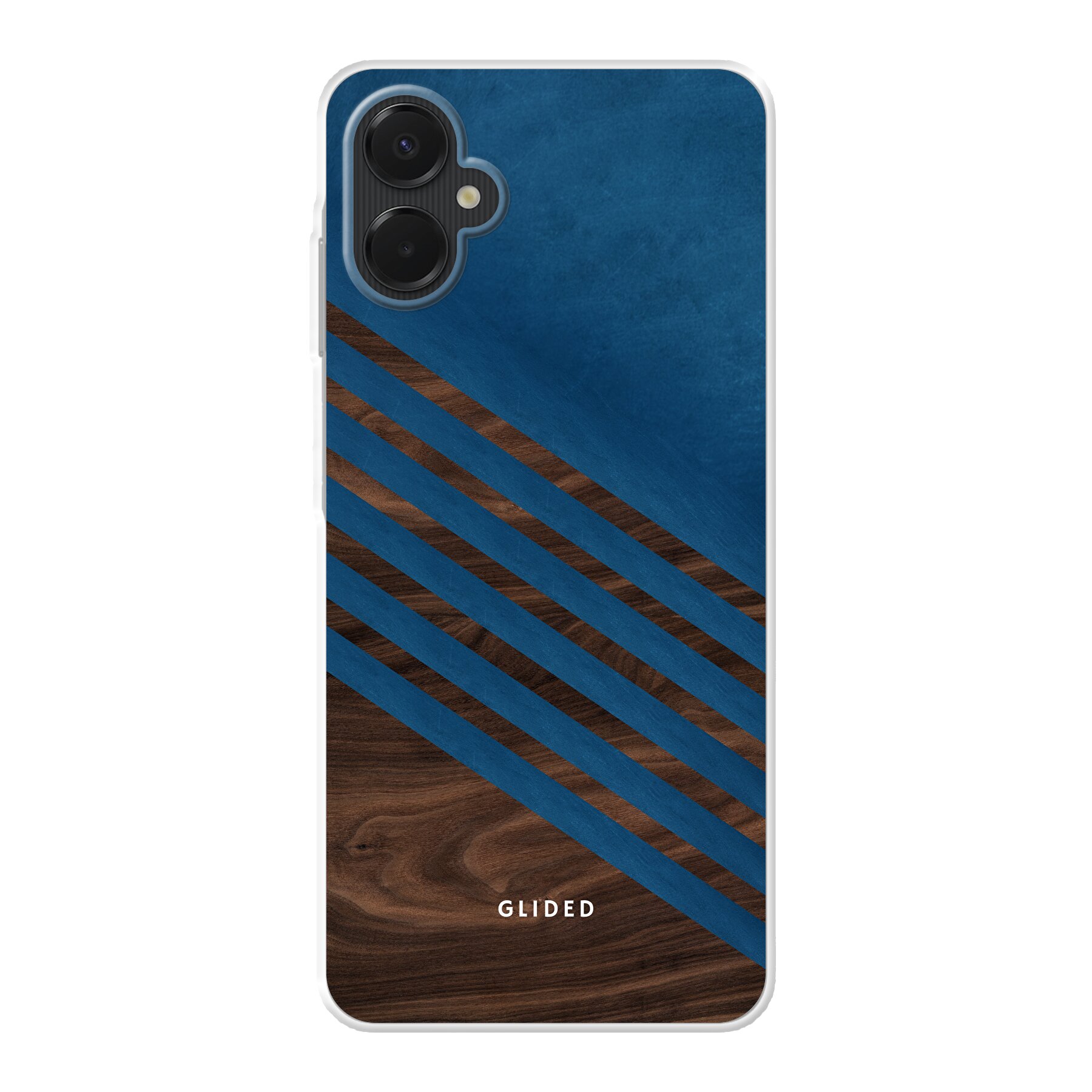 Blue Wood - Samsung Galaxy A06 5G Handyhülle