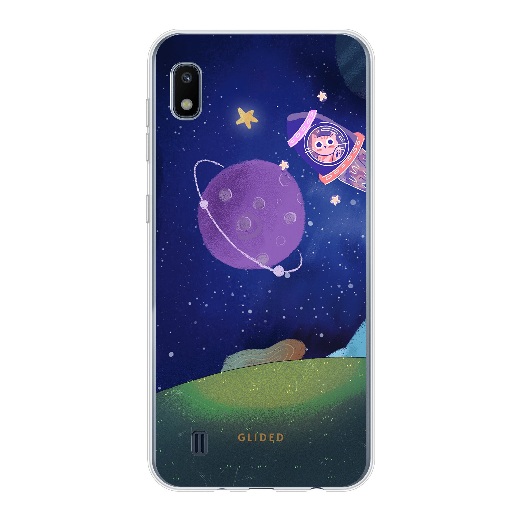 Galaxy Cat - Samsung Galaxy A10 Handyhülle