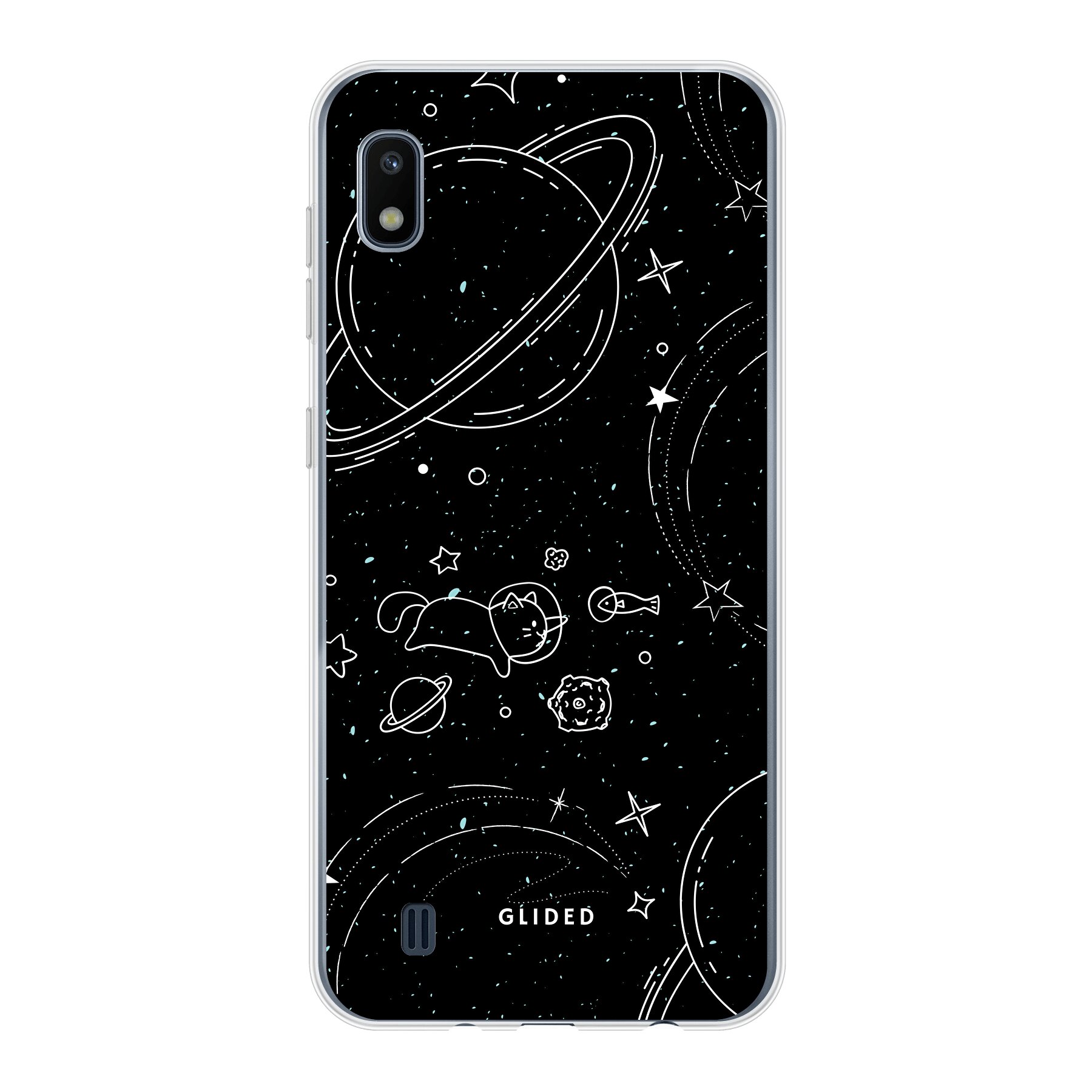 Cosmic Cat - Samsung Galaxy A10 Handyhülle