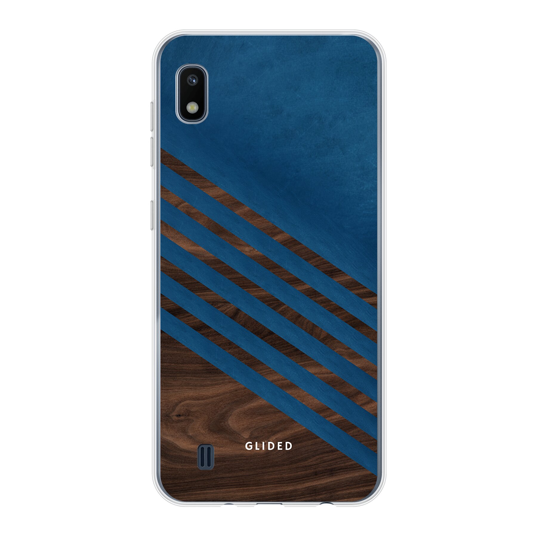 Blue Wood - Samsung Galaxy A10 Handyhülle