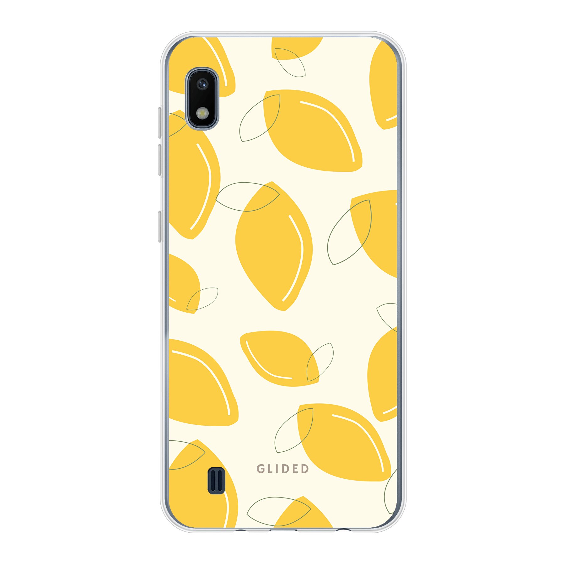 Abstract Lemon - Samsung Galaxy A10 Handyhülle