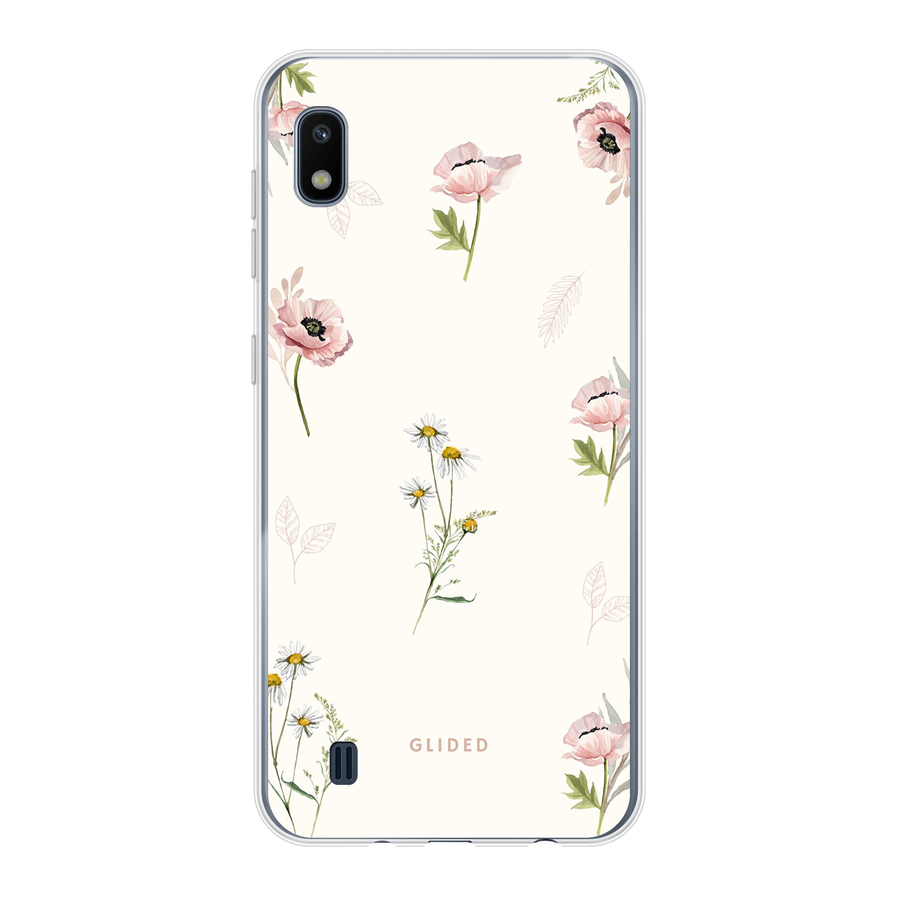 Pink Flower Time - Samsung Galaxy A10 Handyhülle