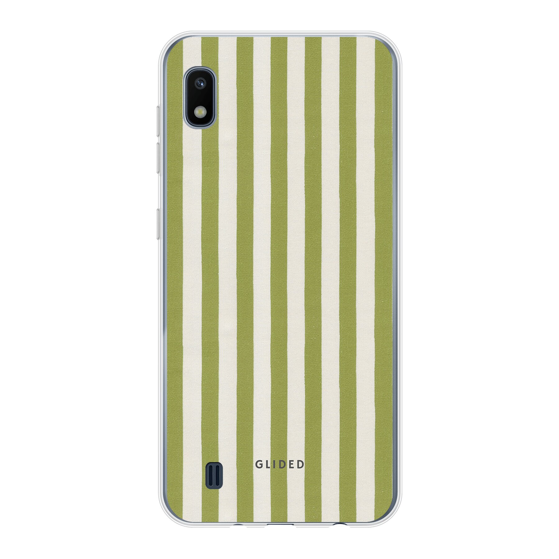 Green and Cream - Samsung Galaxy A10 Handyhülle