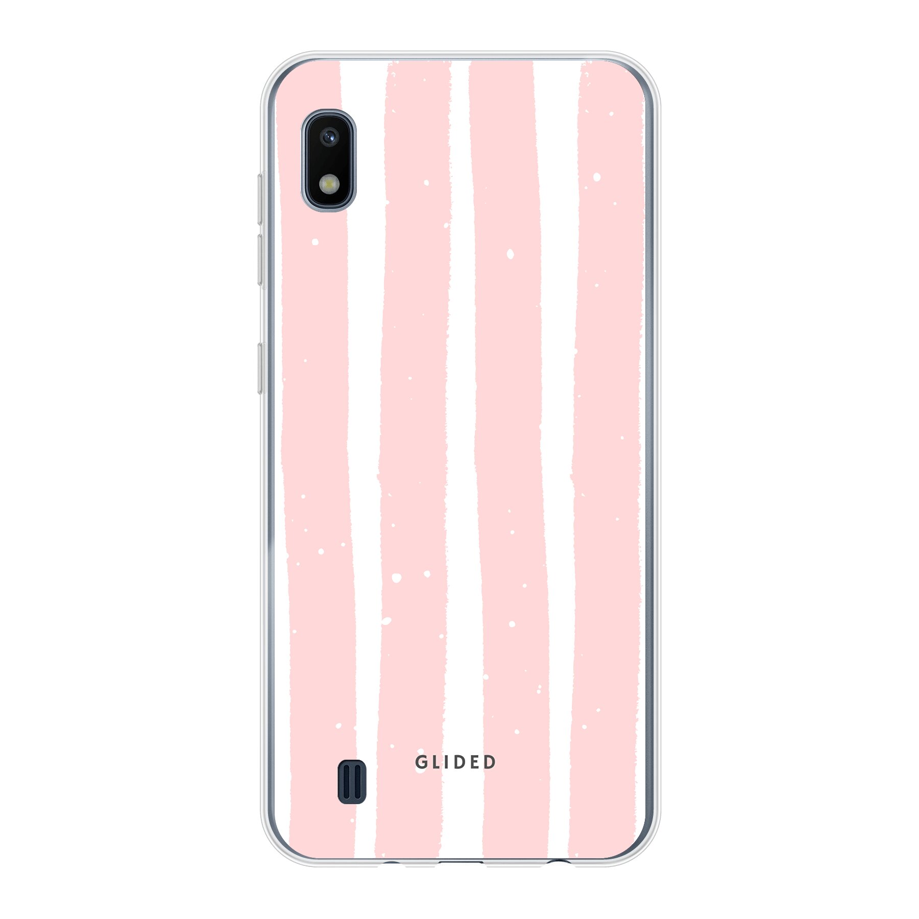 Pink Stripes - Samsung Galaxy A10 Handyhülle