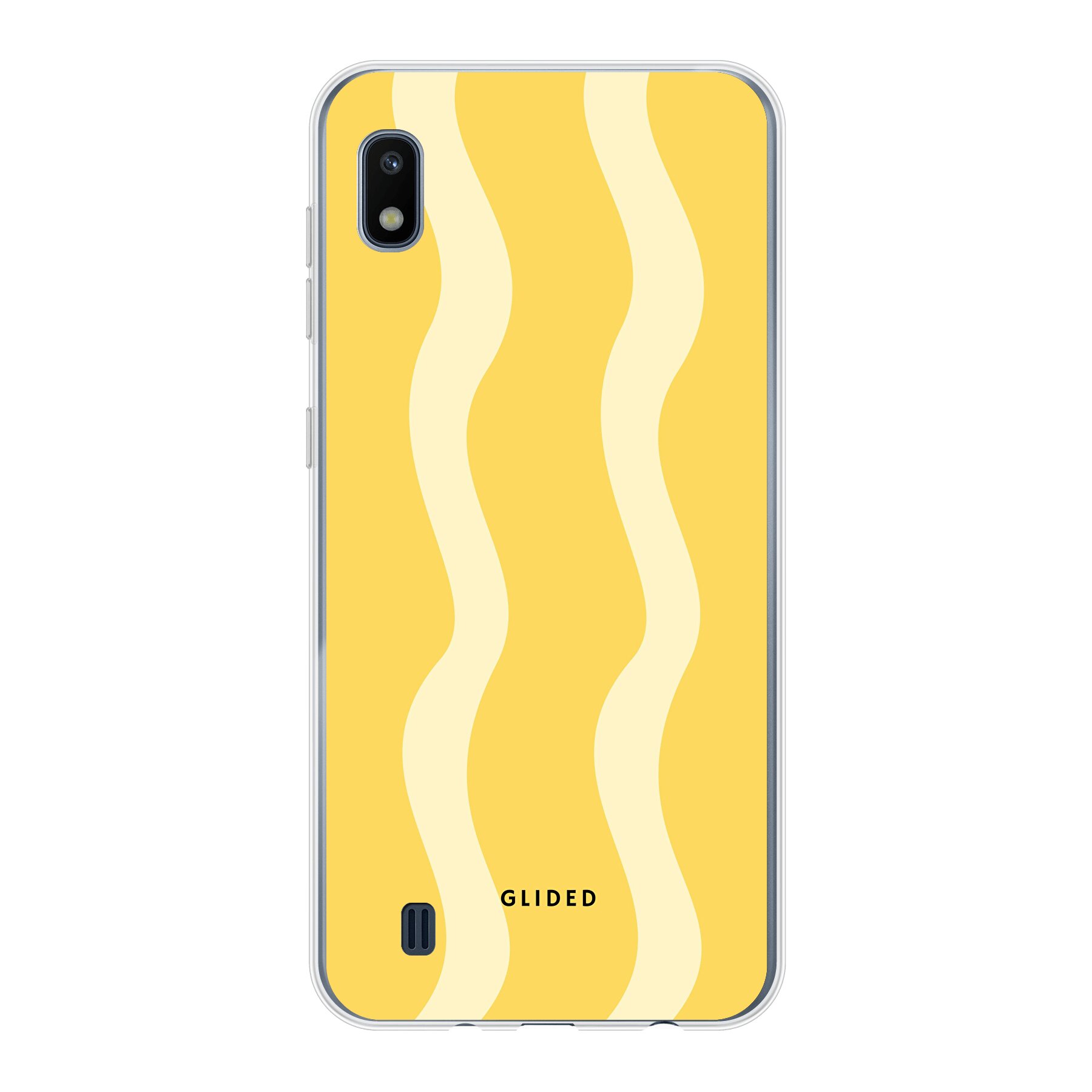 Yellow Wavy - Samsung Galaxy A10 Handyhülle