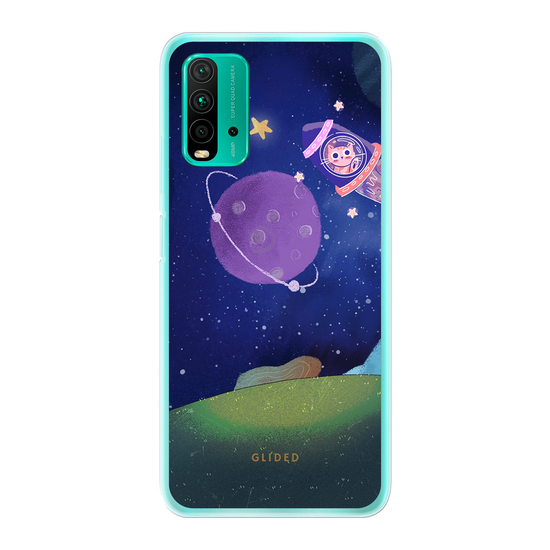 Galaxy Cat - Xiaomi Redmi 9 Power Handyhülle