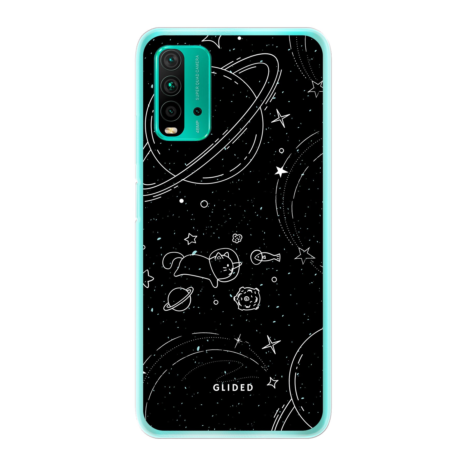 Cosmic Cat - Xiaomi Redmi 9 Power Handyhülle