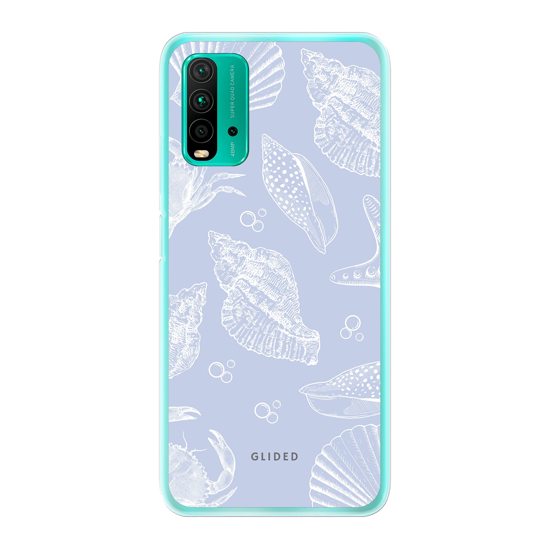 Aqua Shells - Xiaomi Redmi 9 Power Handyhülle