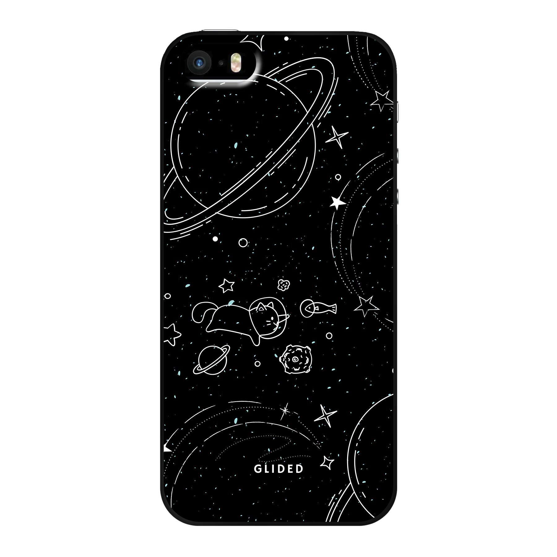Cosmic Cat - iPhone 5 Handyhülle