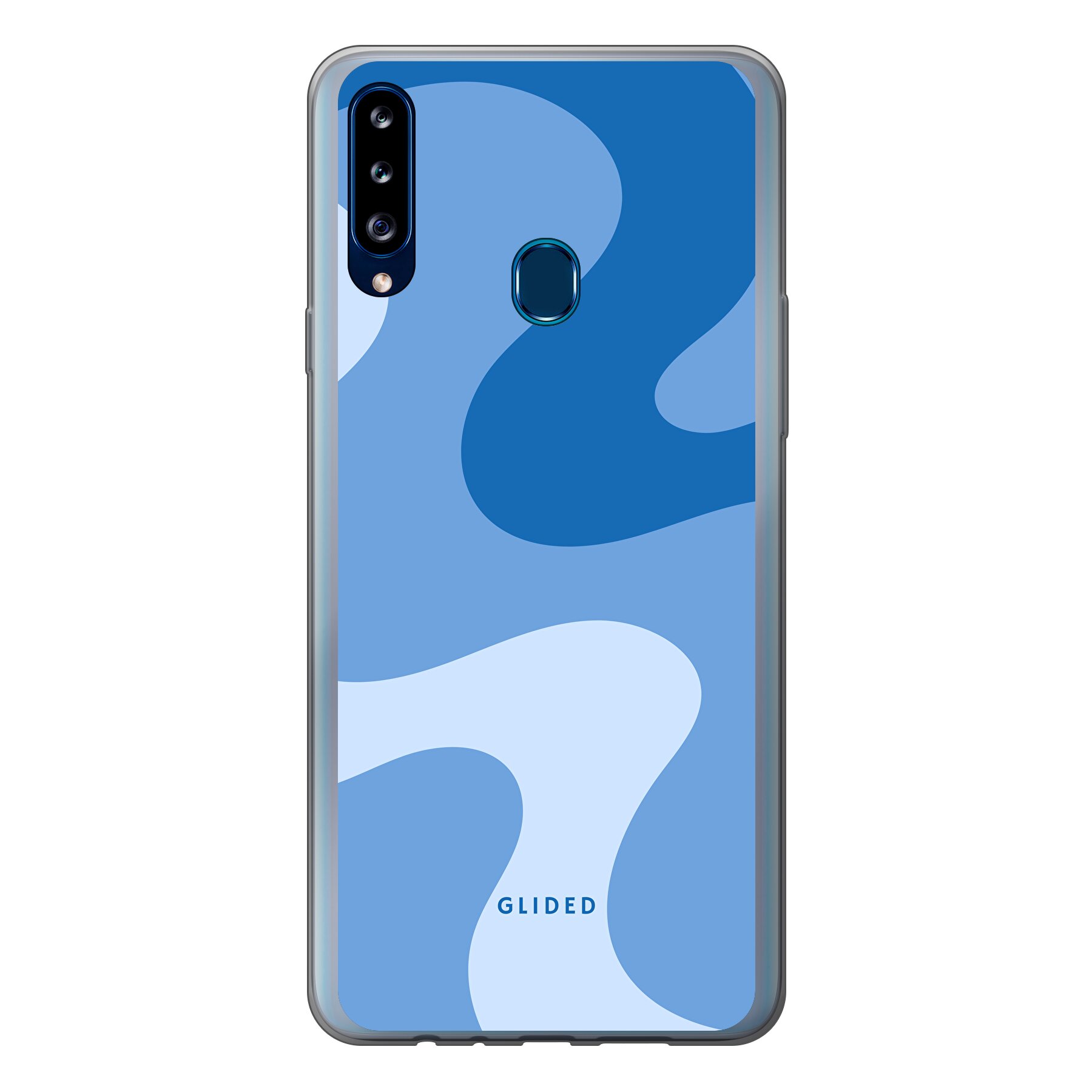 Blue Wave - Samsung Galaxy A20s Handyhülle