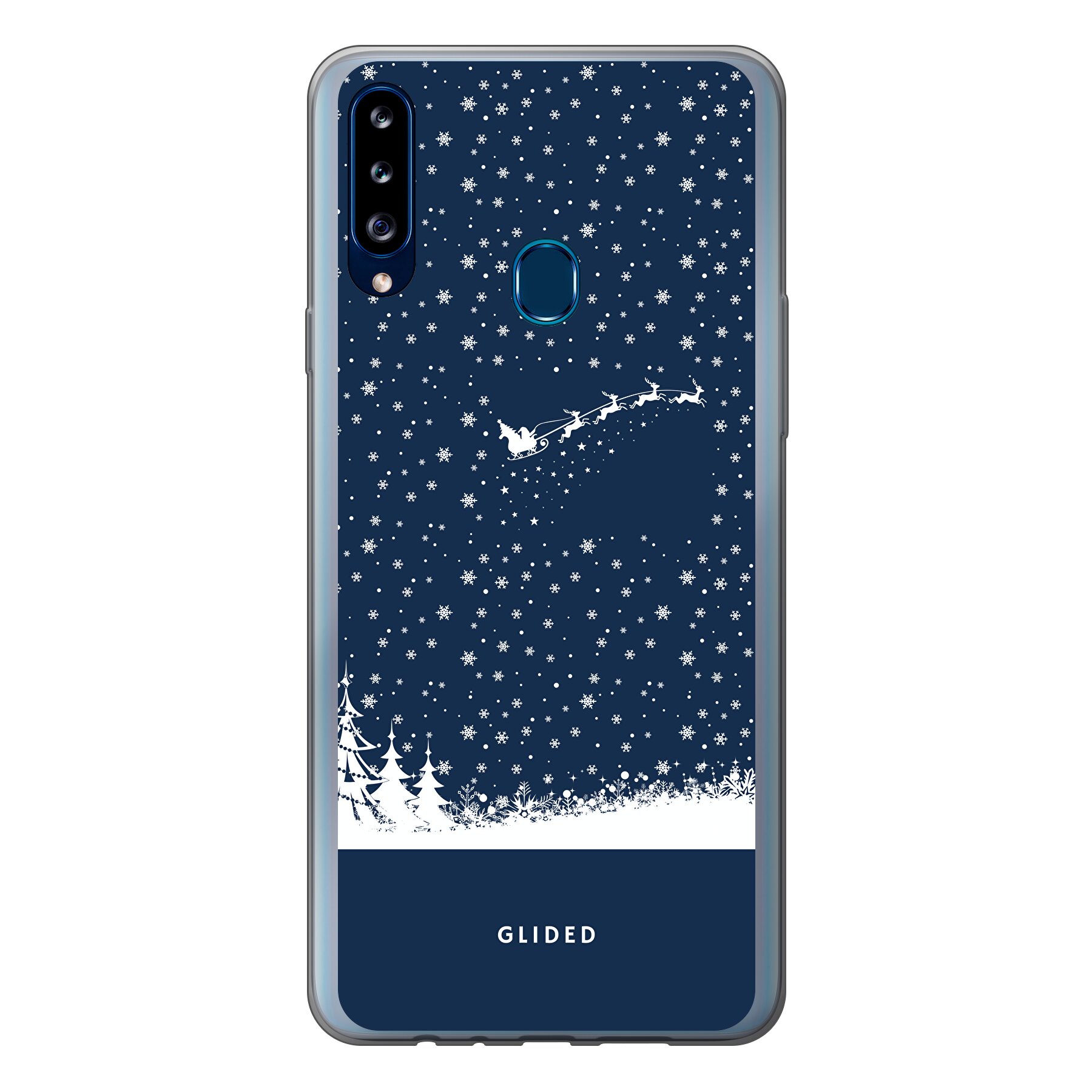 Flying Santa - Samsung Galaxy A20s Handyhülle