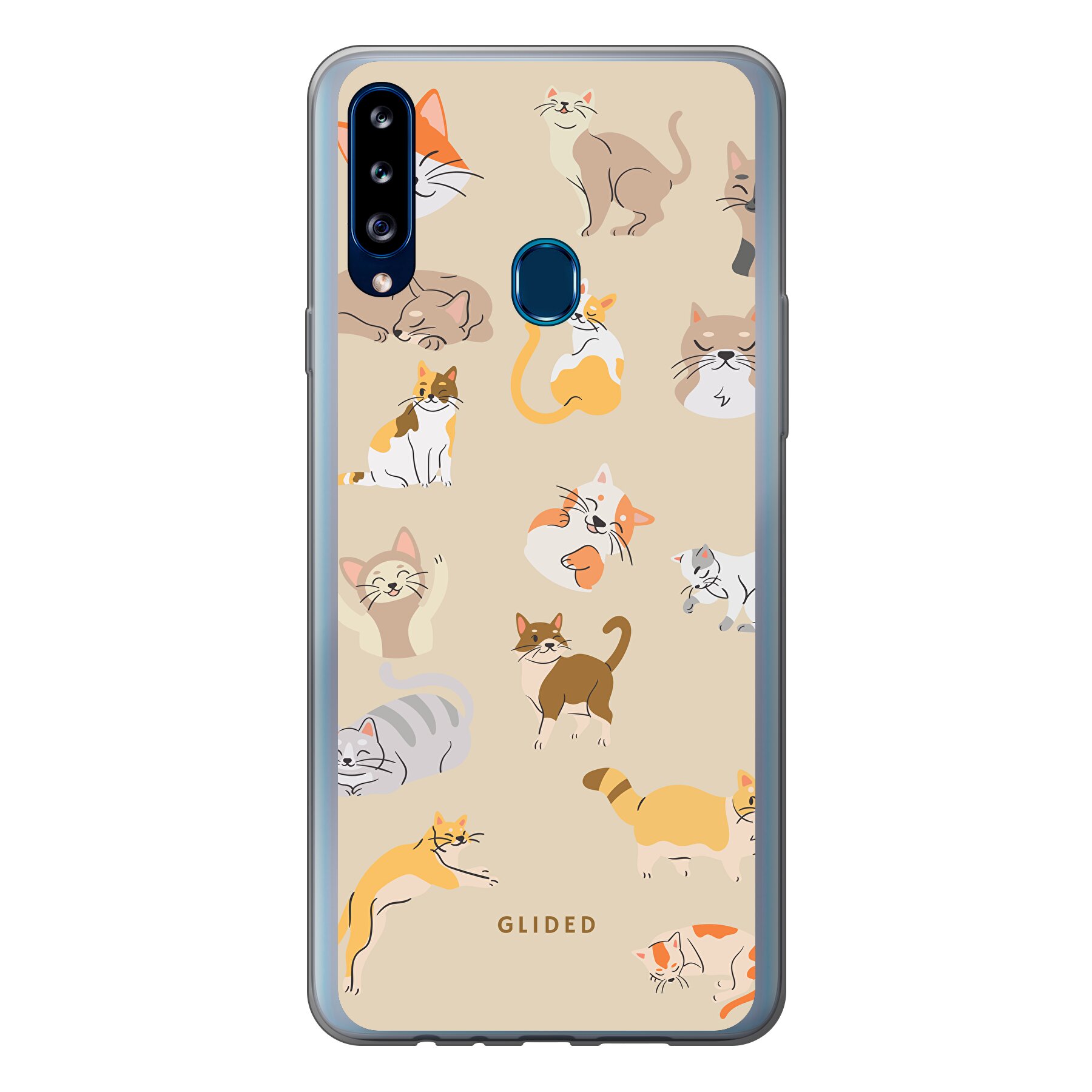 Meow - Samsung Galaxy A20s Handyhülle