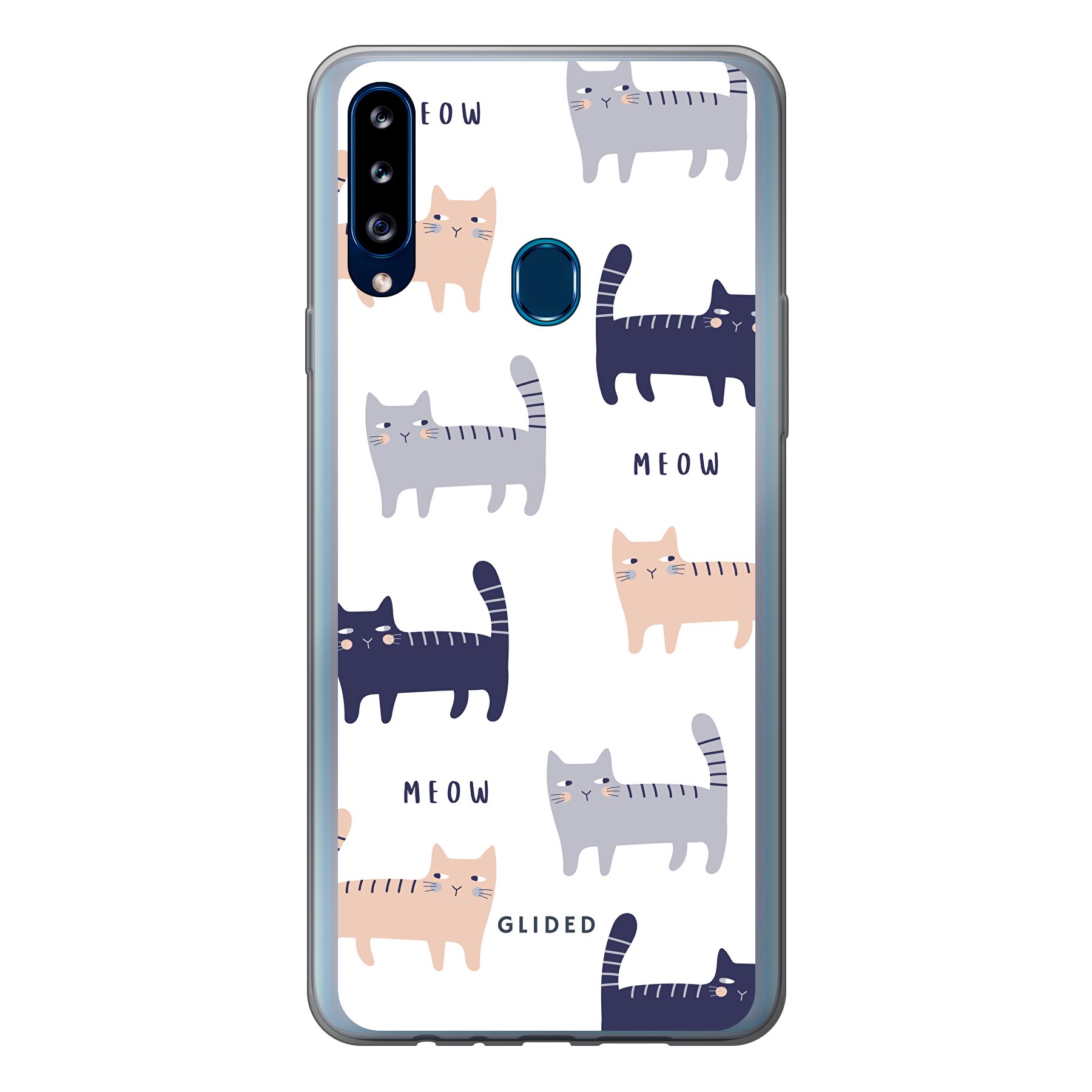 Purrfection - Samsung Galaxy A20s Handyhülle