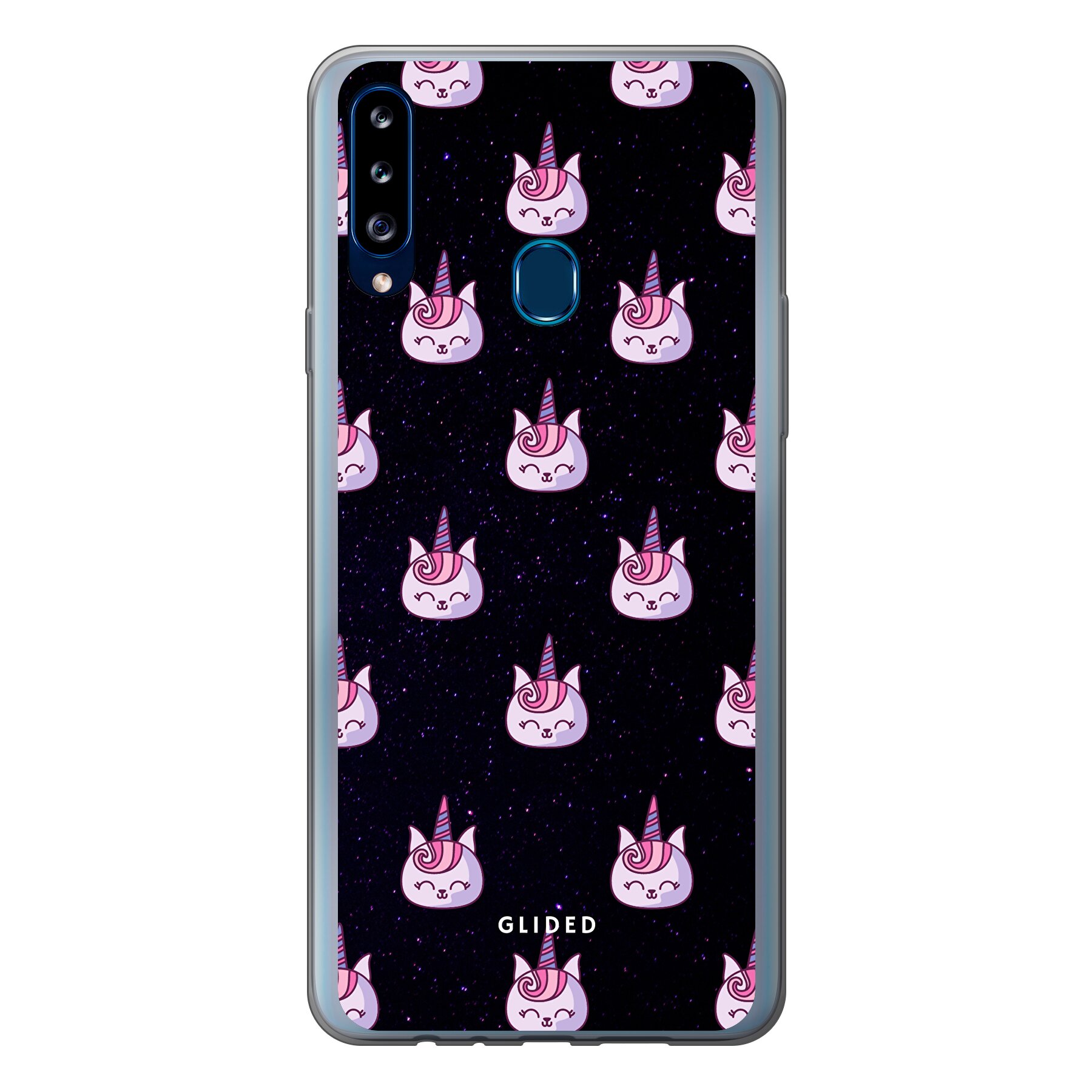 Unicorn Meow - Samsung Galaxy A20s Handyhülle