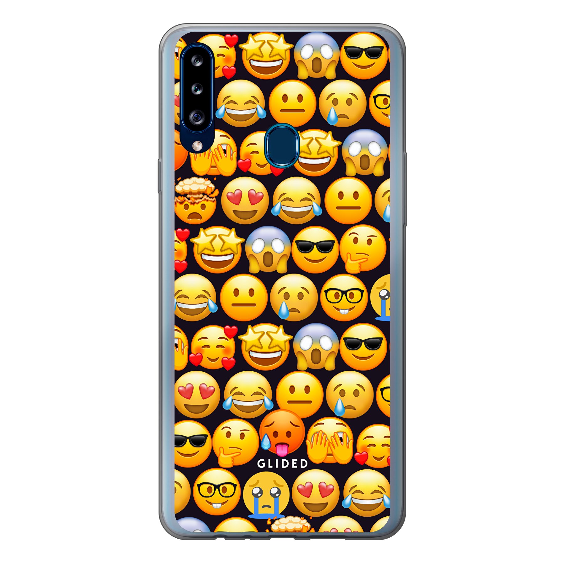 Emoji Town - Samsung Galaxy A20s Handyhülle