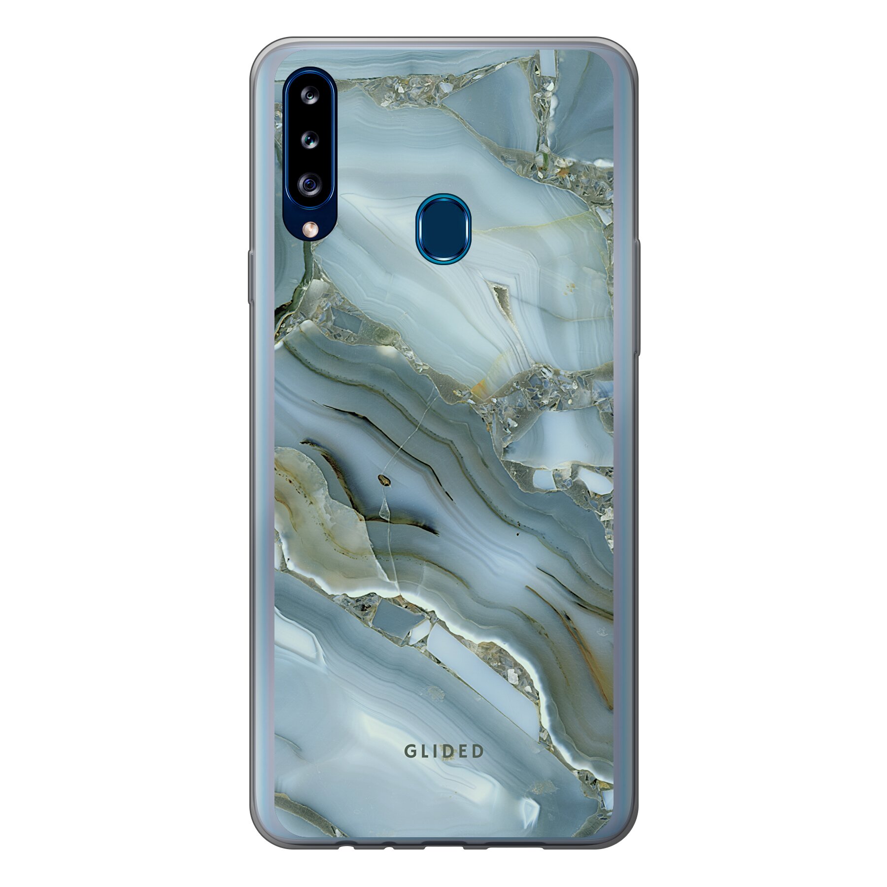 Green Marble - Samsung Galaxy A20s Handyhülle