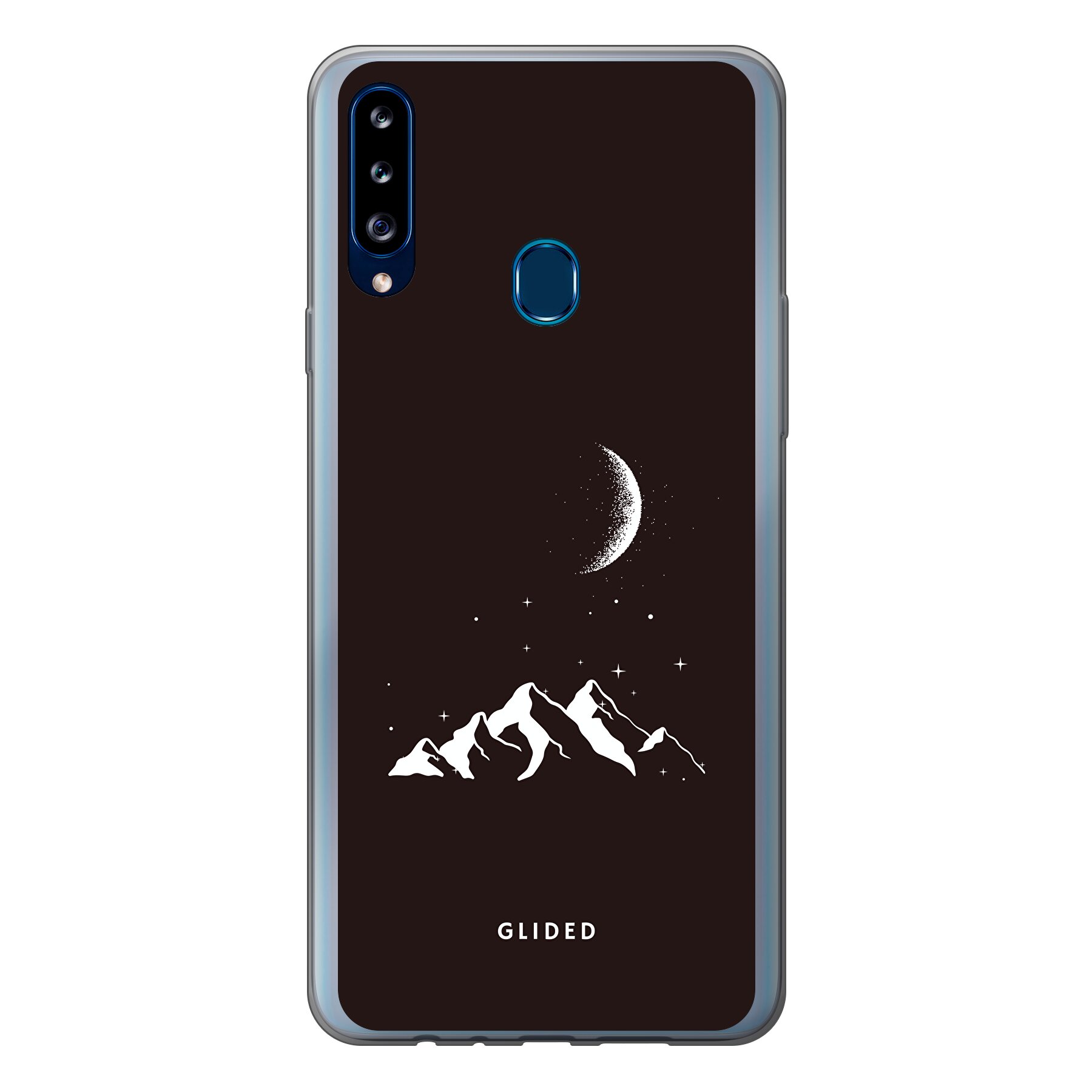 Midnight Peaks - Samsung Galaxy A20s Handyhülle
