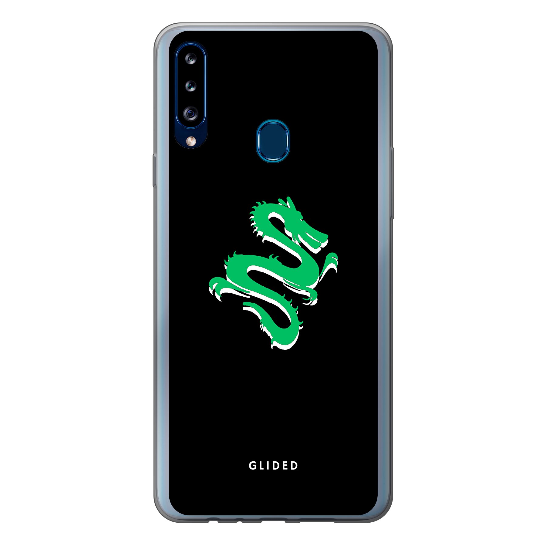 Emerald Dragon - Samsung Galaxy A20s Handyhülle