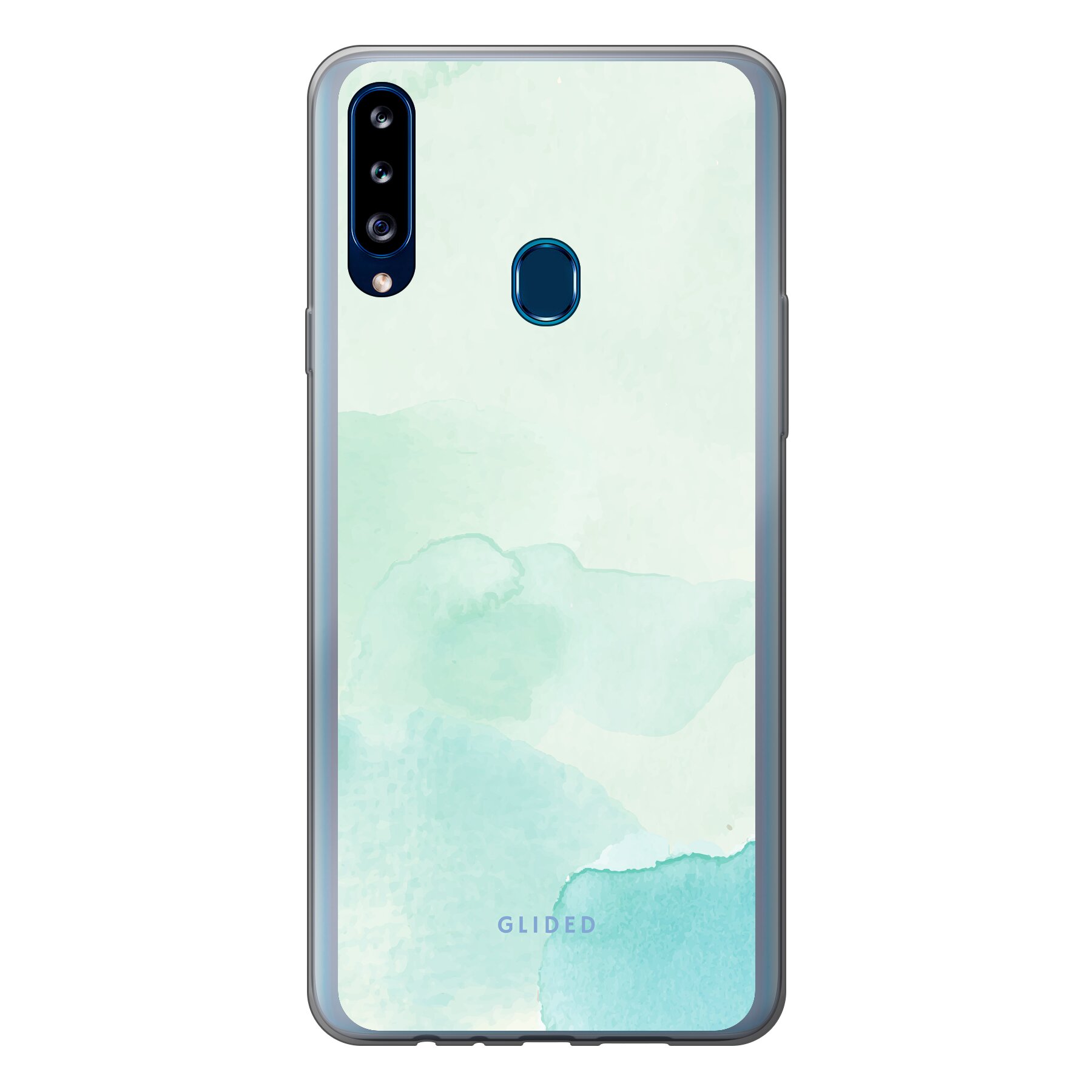 Turquoise Art - Samsung Galaxy A20s Handyhülle