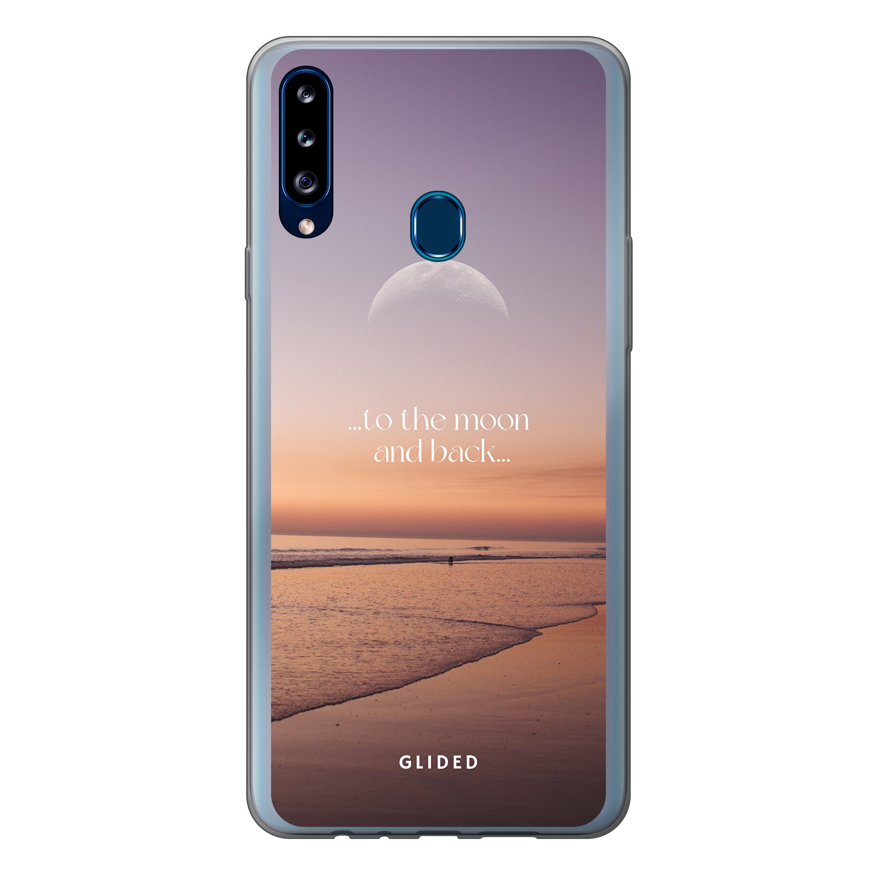 To the Moon - Samsung Galaxy A20s Handyhülle