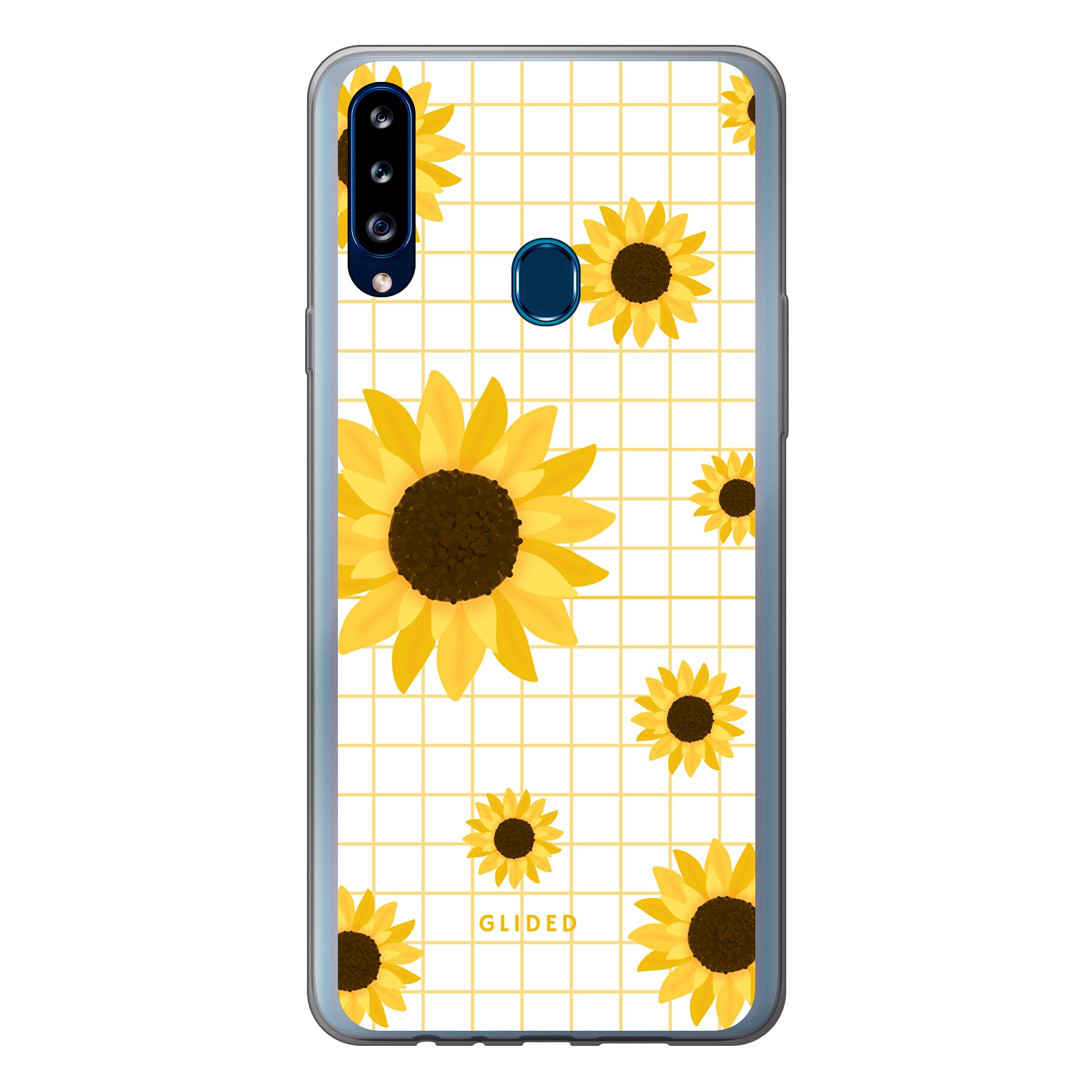 Sunflower Power - Samsung Galaxy A20s Handyhülle