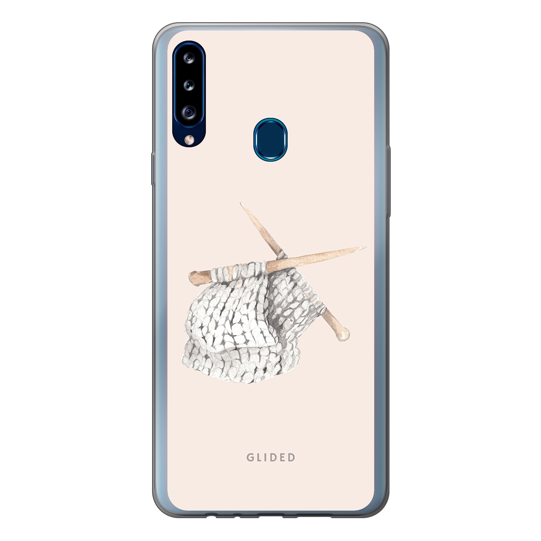 Scarf Knitting - Samsung Galaxy A20s Handyhülle