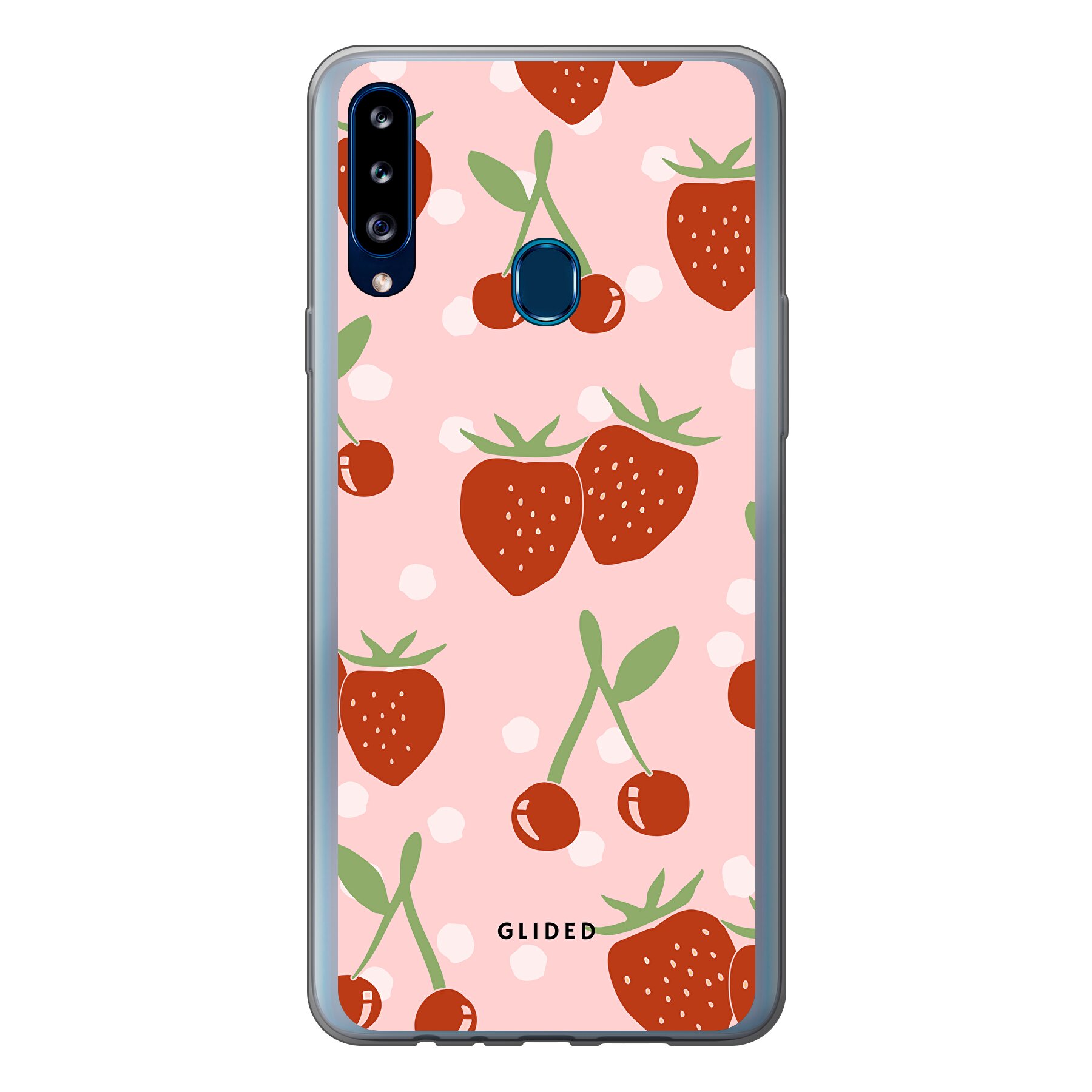 Cherry meets Strawberry - Samsung Galaxy A20s Handyhülle