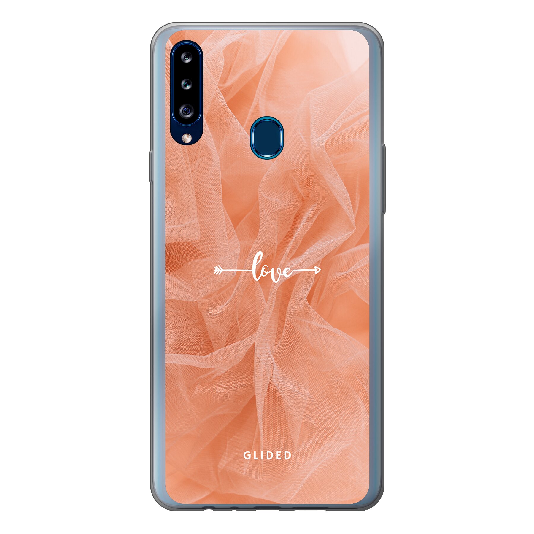 Orange Dress - Samsung Galaxy A20s Handyhülle