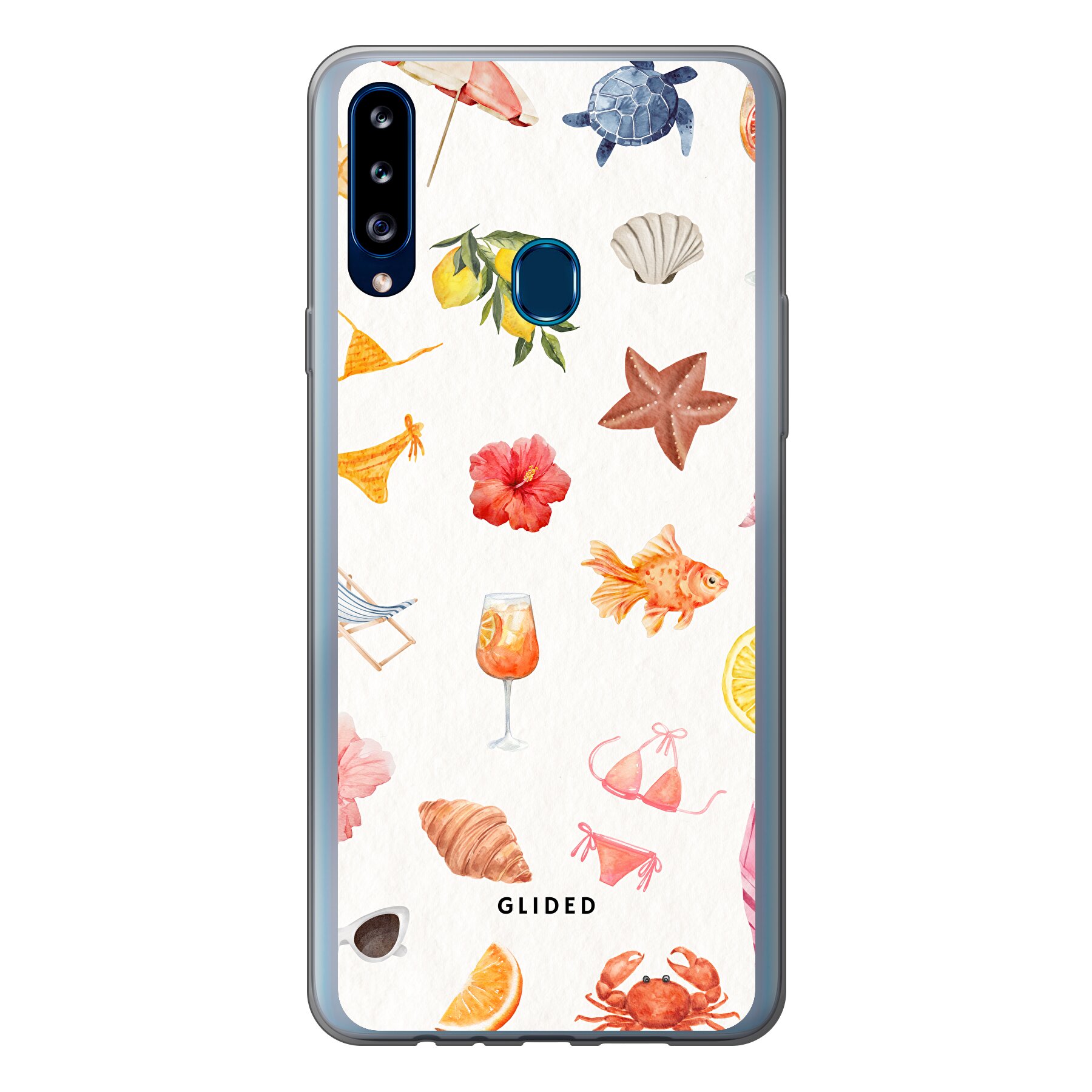 Summer Time - Samsung Galaxy A20s Handyhülle