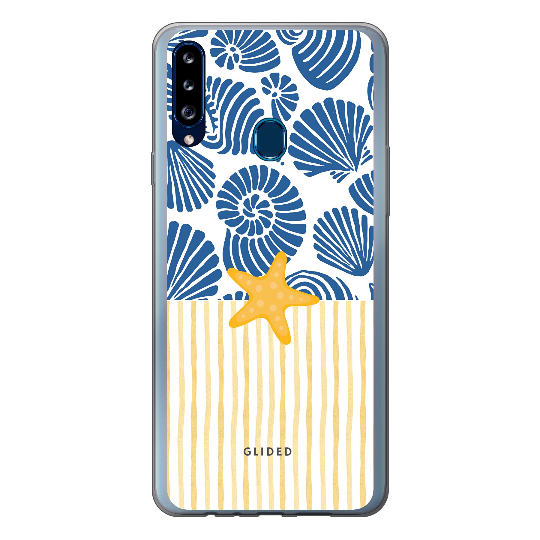 Maritime Beachy - Samsung Galaxy A20s Handyhülle