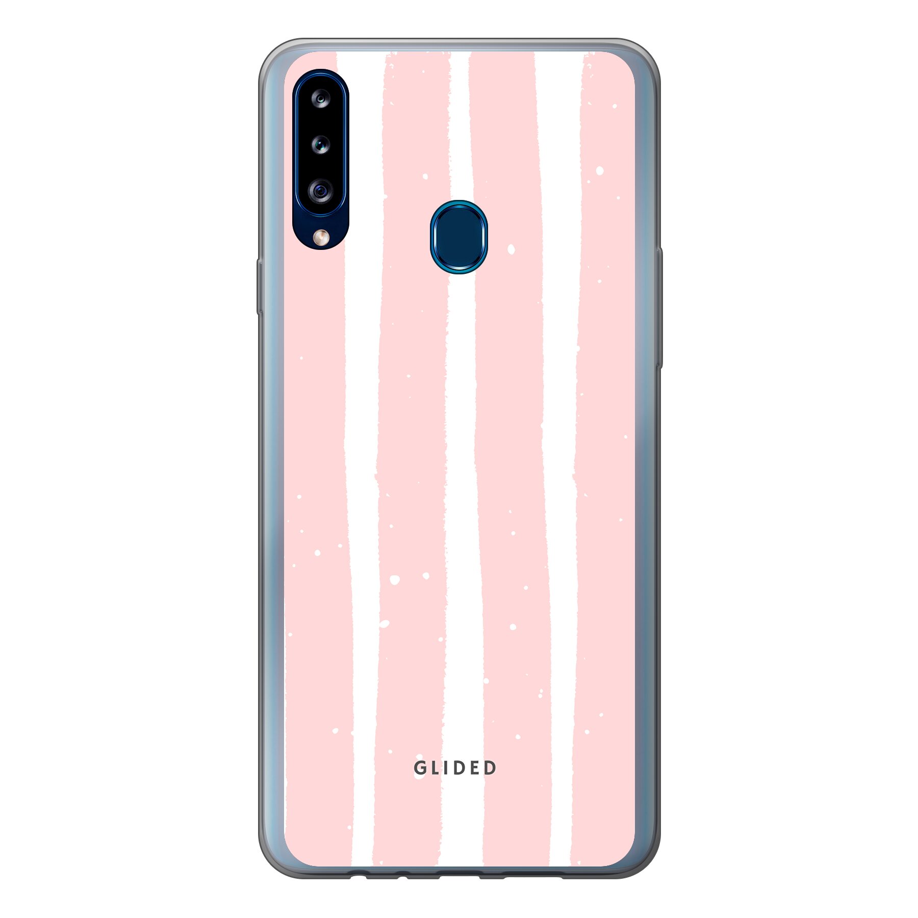Pink Stripes - Samsung Galaxy A20s Handyhülle