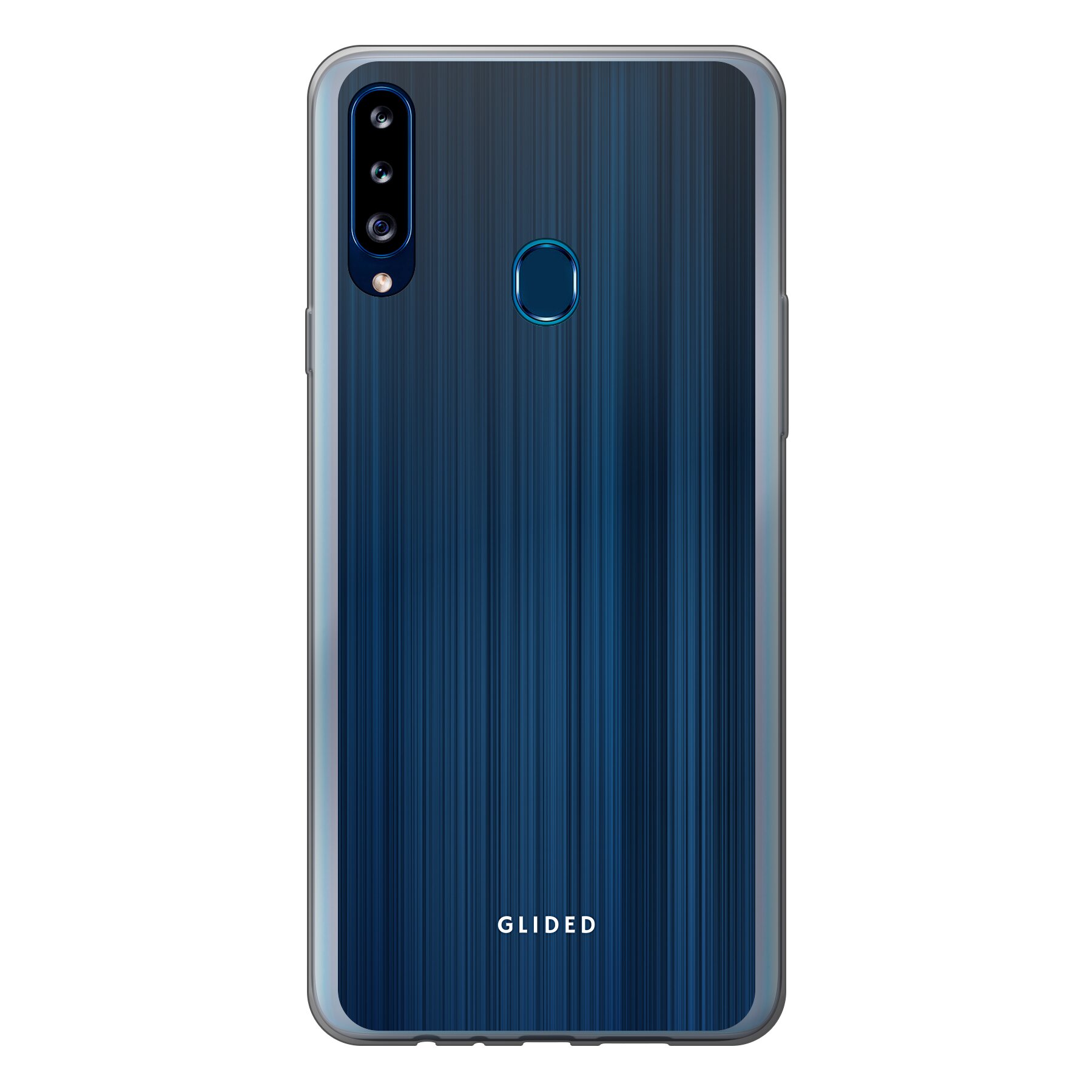 Abstract Blue - Samsung Galaxy A20s Handyhülle