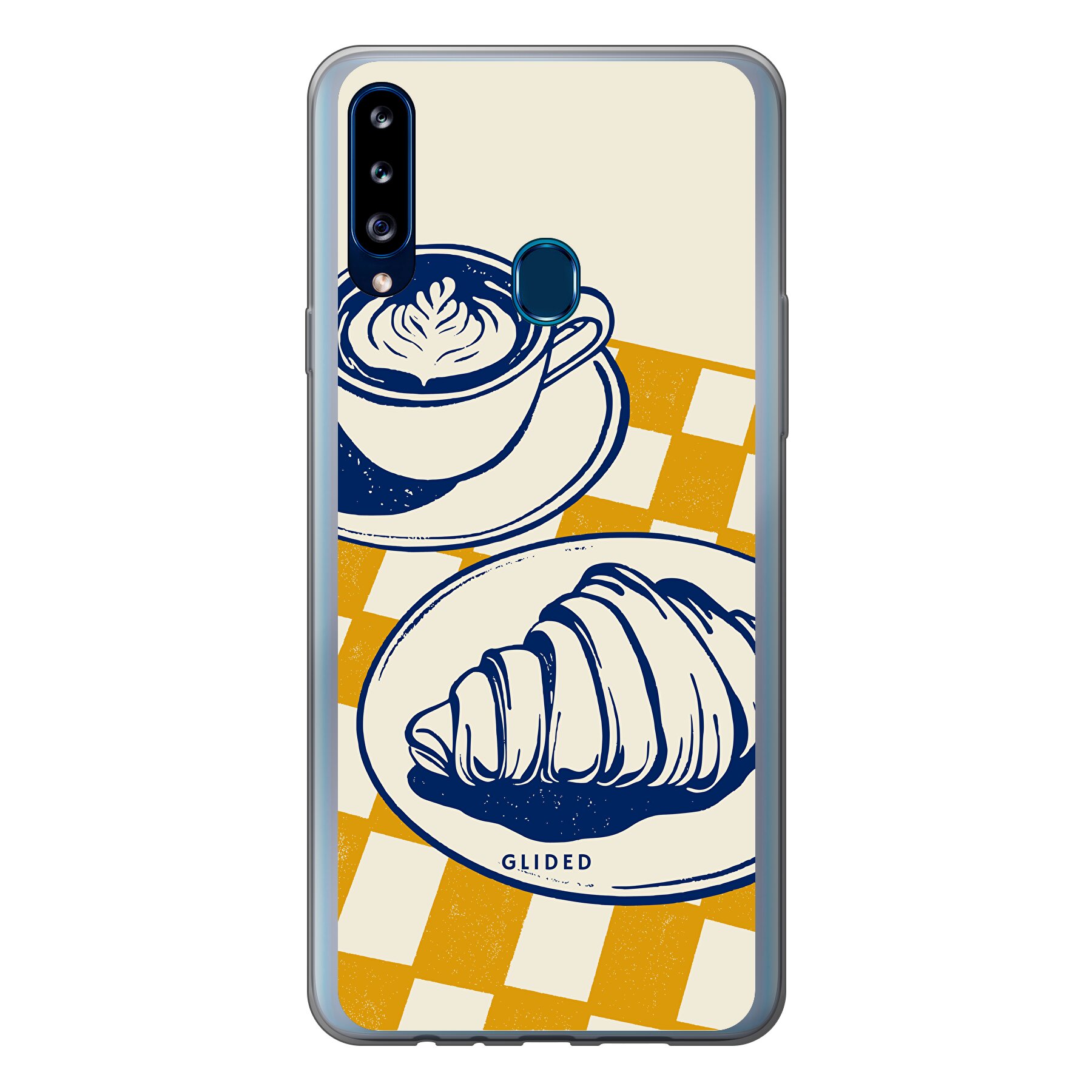 French Breakfast - Samsung Galaxy A20s Handyhülle