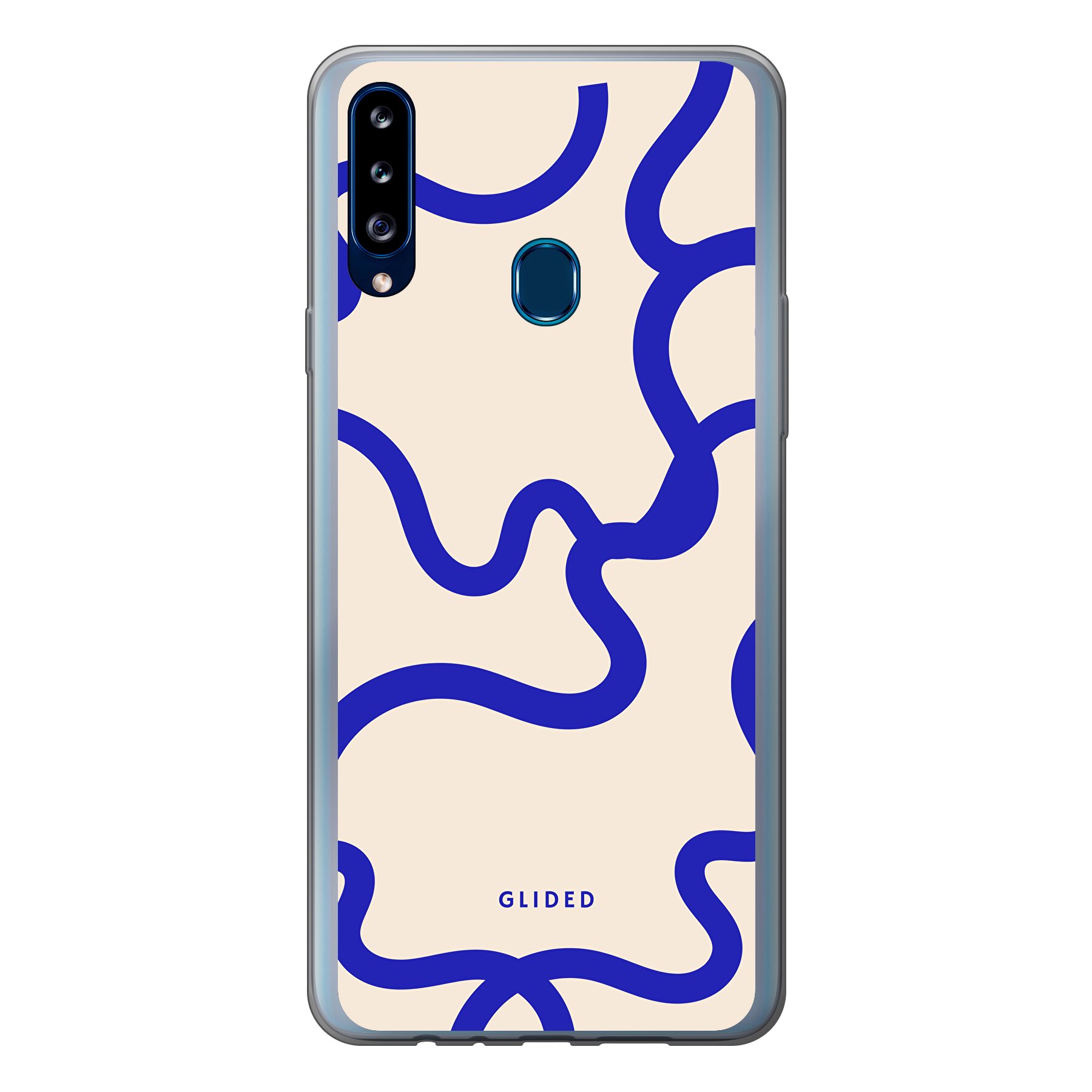 Blue Line - Samsung Galaxy A20s Handyhülle