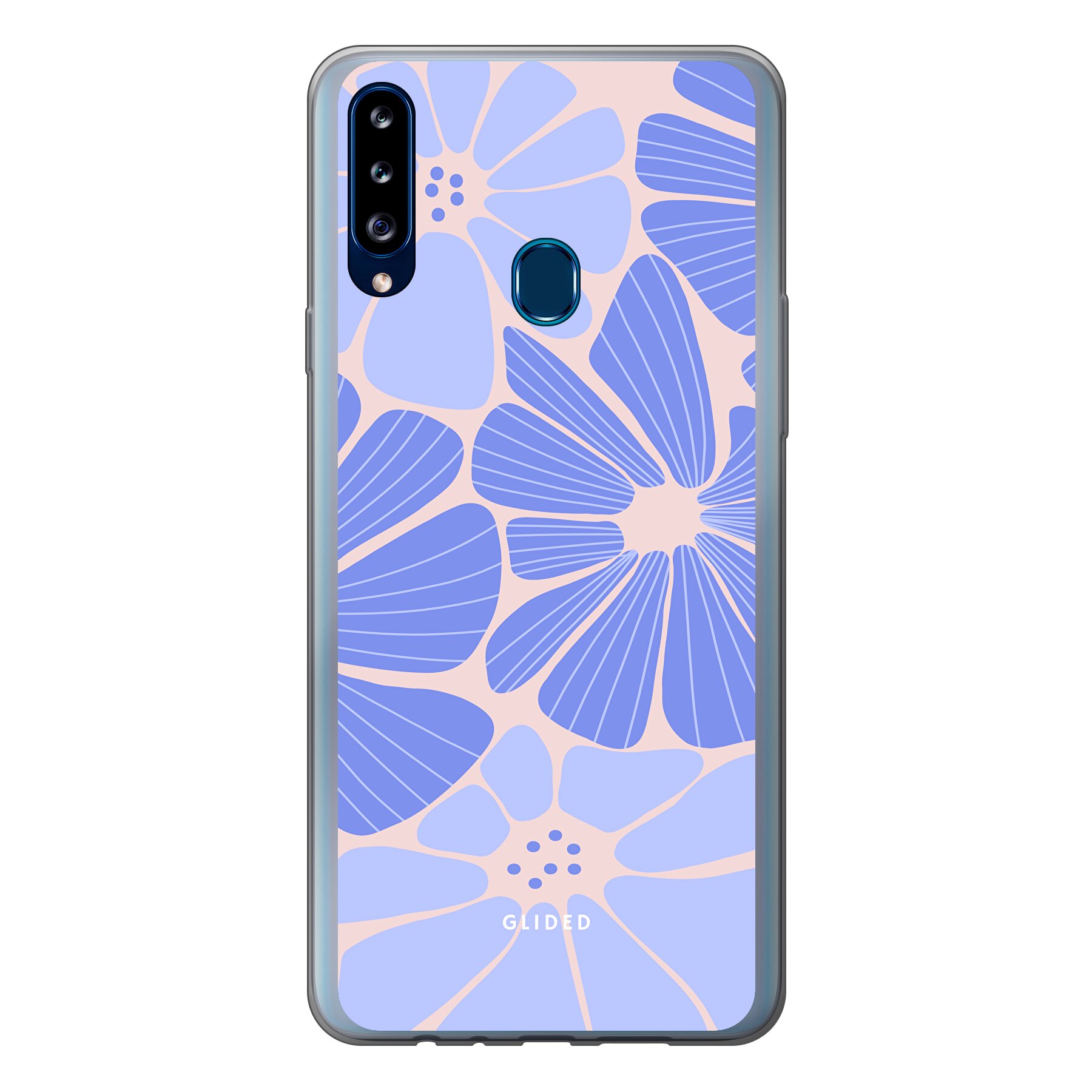 Blue Garden - Samsung Galaxy A20s Handyhülle
