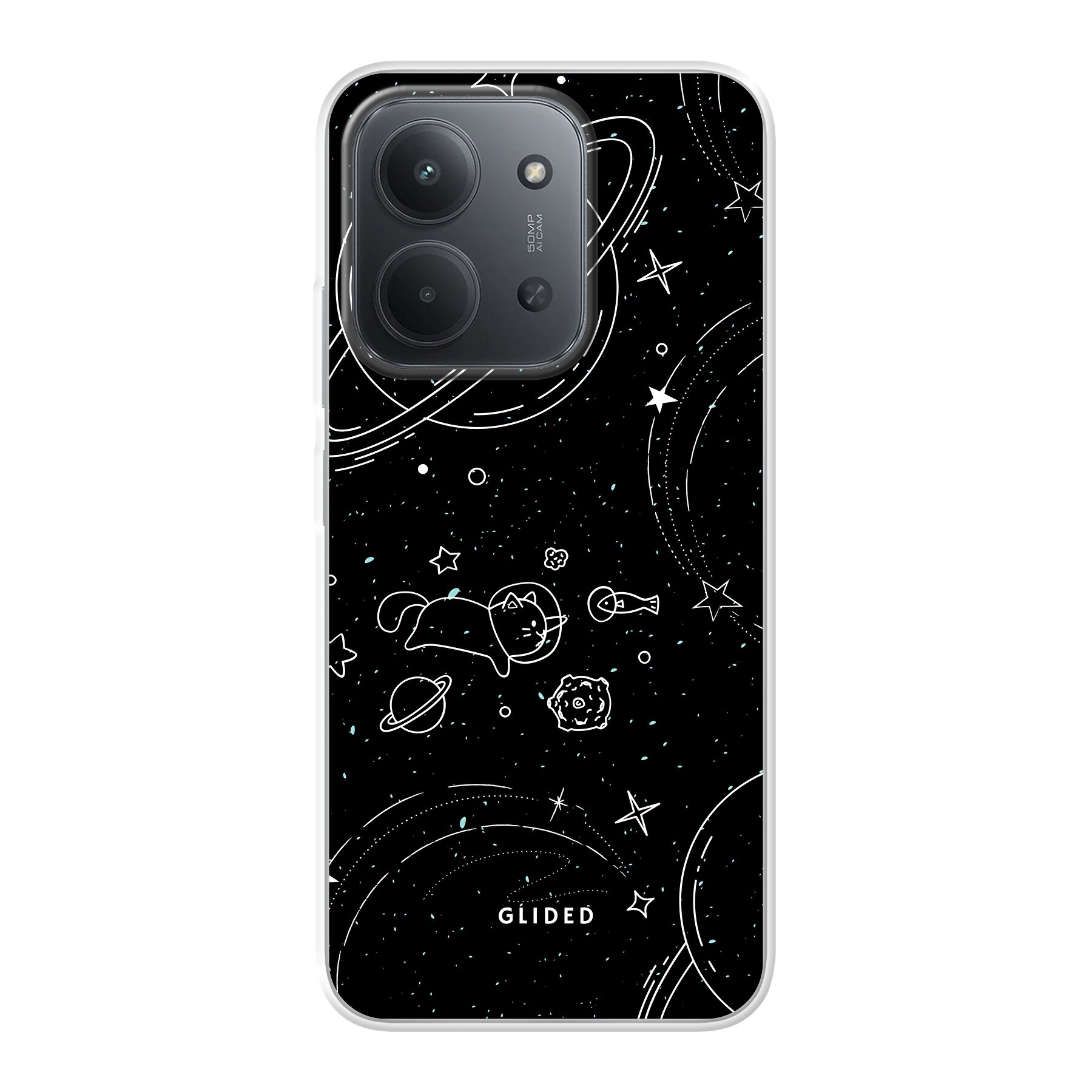 Cosmic Cat - Xiaomi Redmi 15C 4G Handyhülle