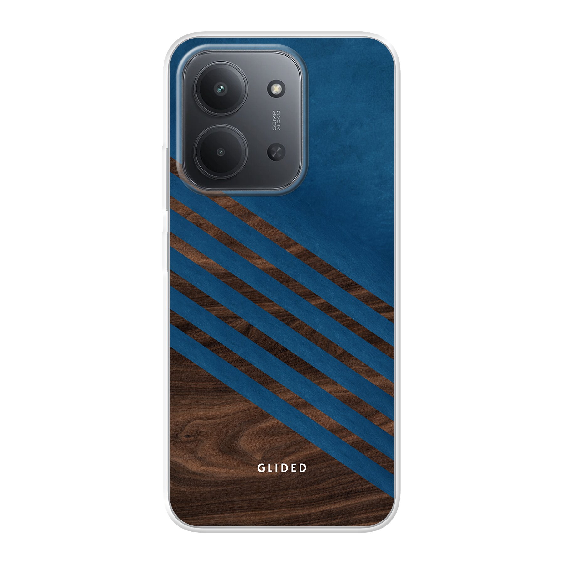 Blue Wood - Xiaomi Redmi 15C 4G Handyhülle