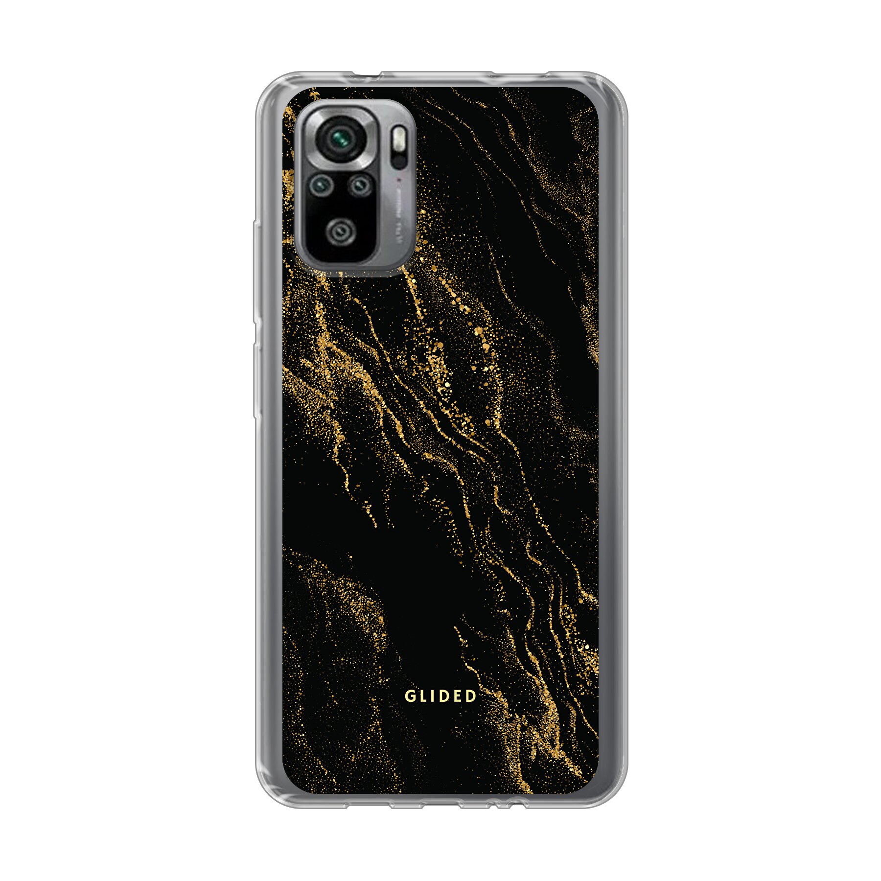 Black Marble - Xiaomi Redmi Note 10S Handyhülle