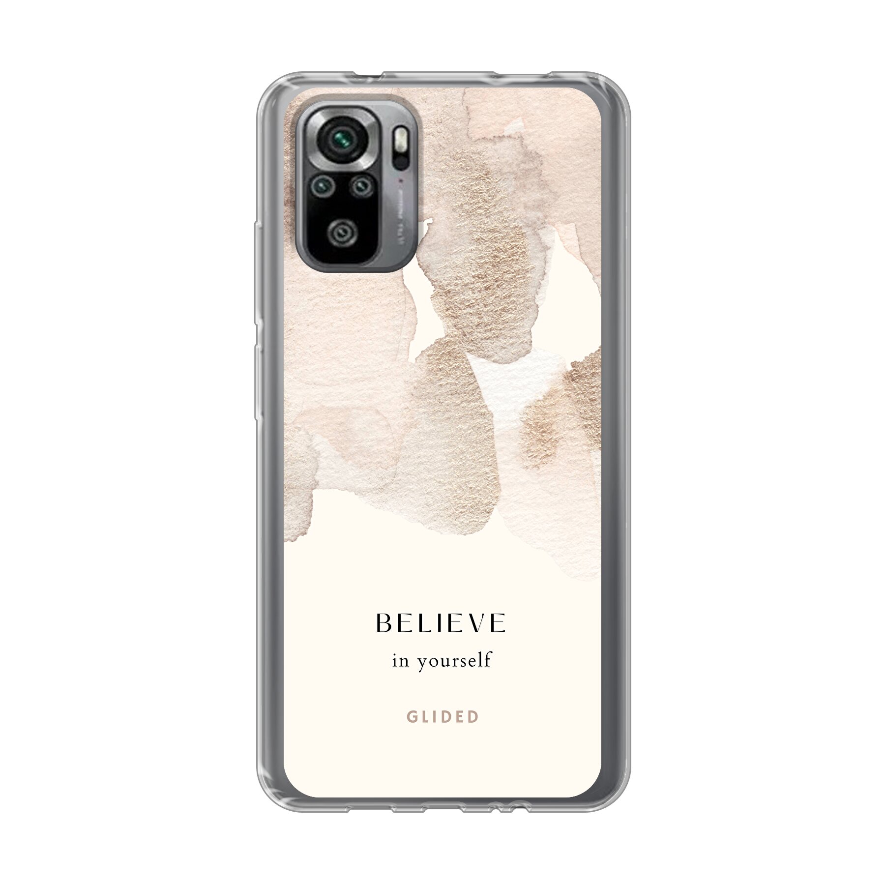 Believe in yourself - Xiaomi Redmi Note 10S Handyhülle