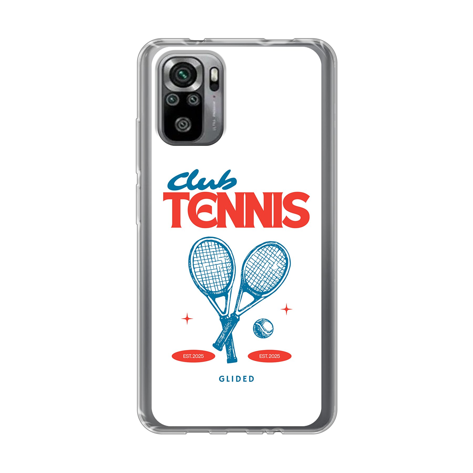 Club Tennis - Xiaomi Redmi Note 10S Handyhülle