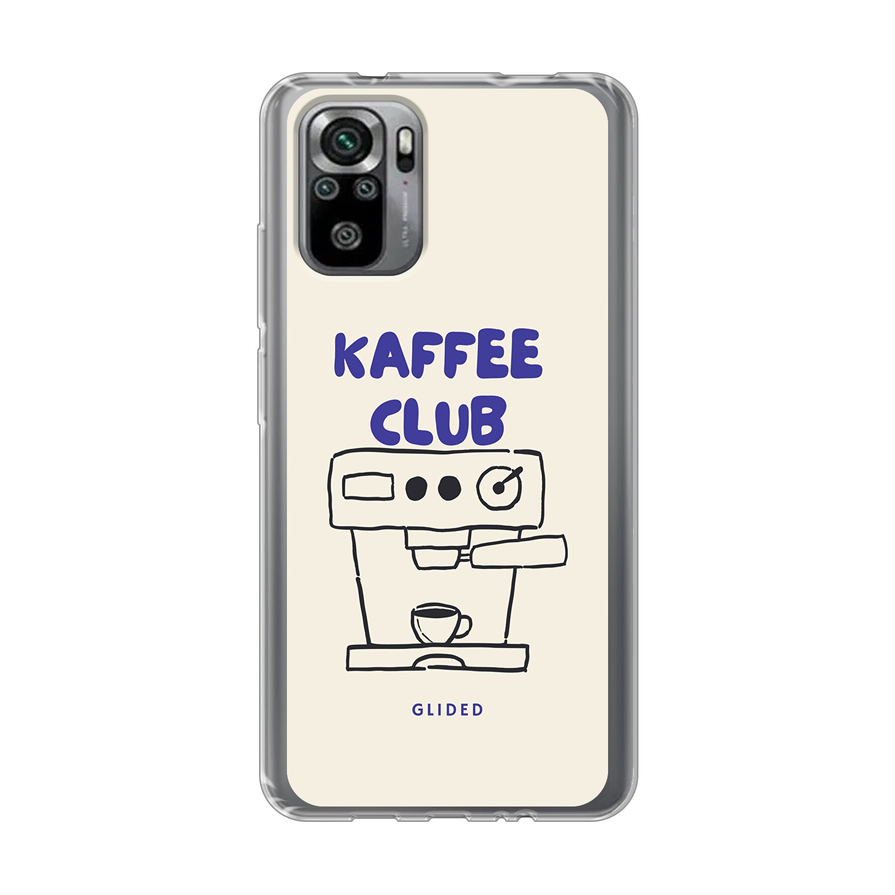 Coffee Club - Xiaomi Redmi Note 10S Handyhülle