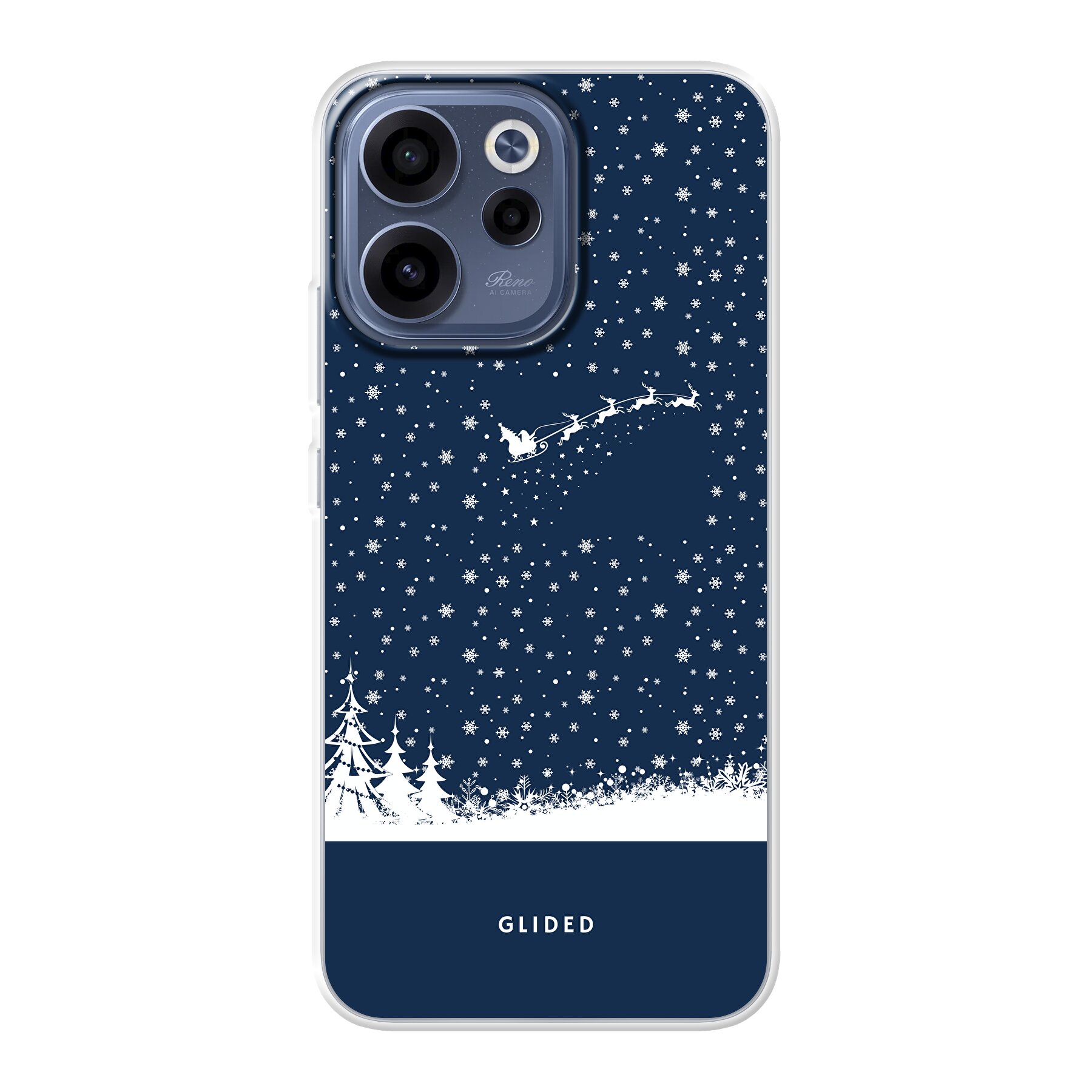 Flying Santa - Oppo Reno15 F Handyhülle