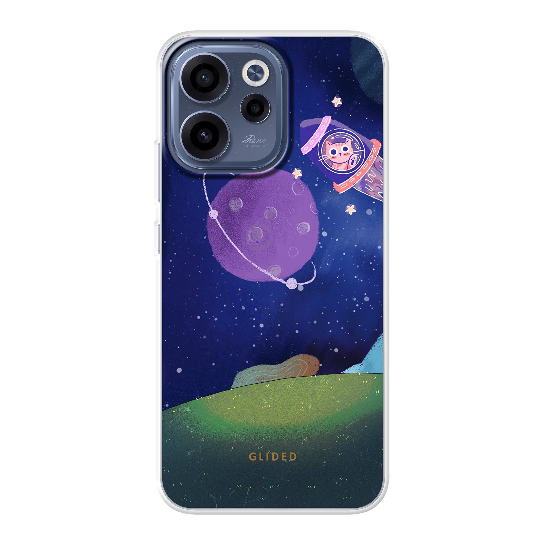 Galaxy Cat - Oppo Reno15 F Handyhülle