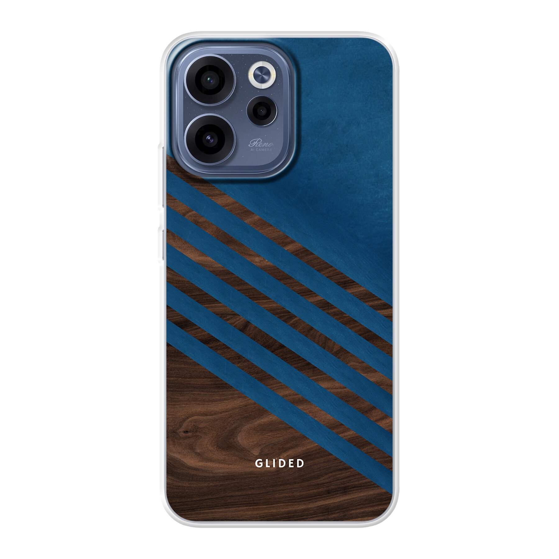 Blue Wood - Oppo Reno15 F Handyhülle