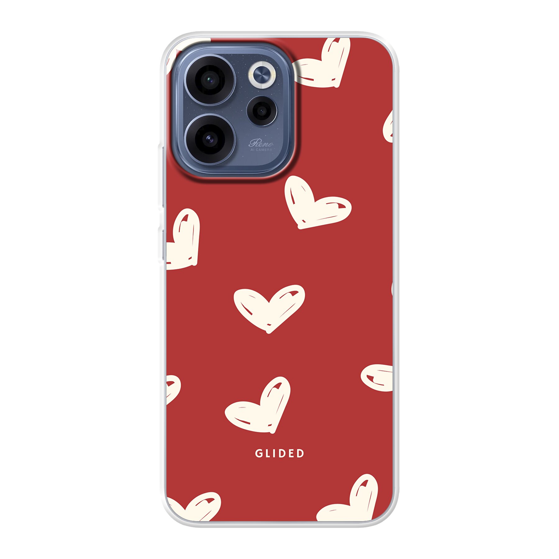 Red Love - Oppo Reno15 F Handyhülle