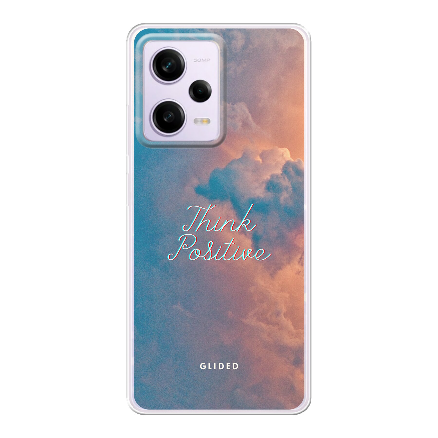 Think positive - Xiaomi Redmi Note 12 Handyhülle