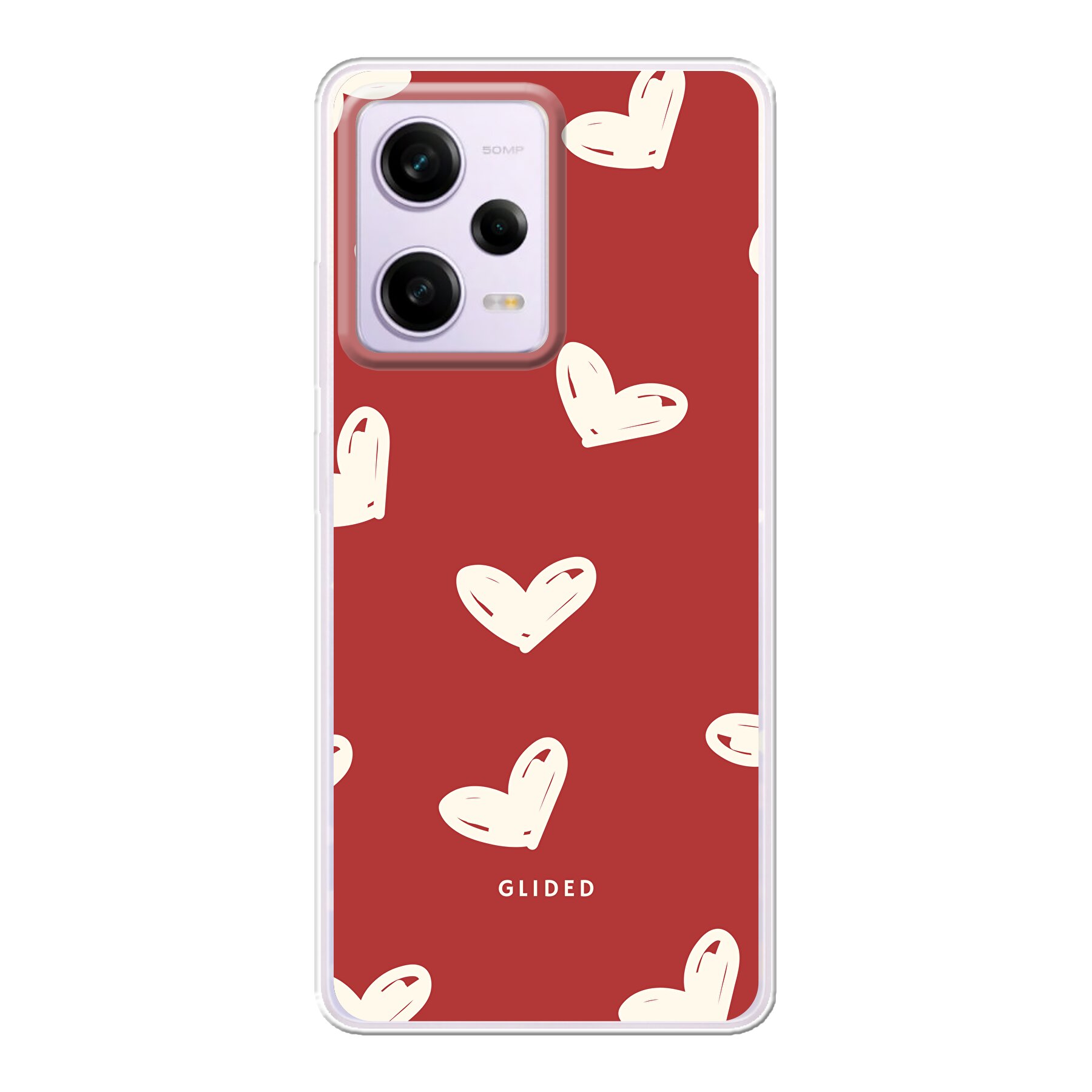 Red Love - Xiaomi Redmi Note 12 Handyhülle