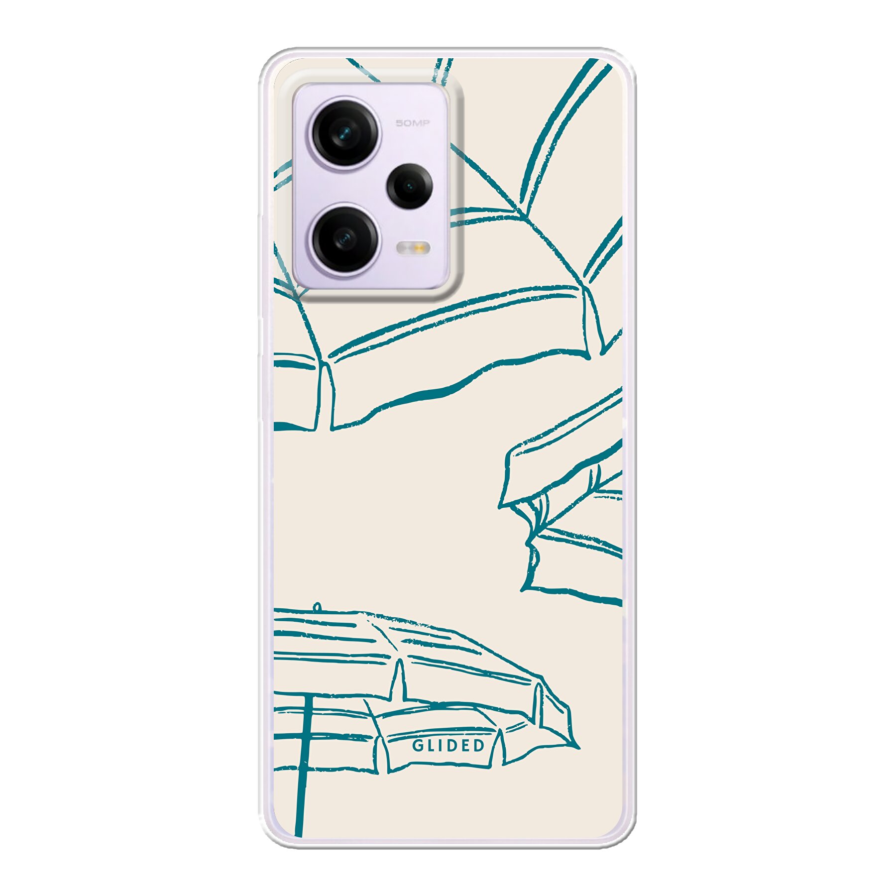 Beach Umbrella - Xiaomi Redmi Note 12 Handyhülle