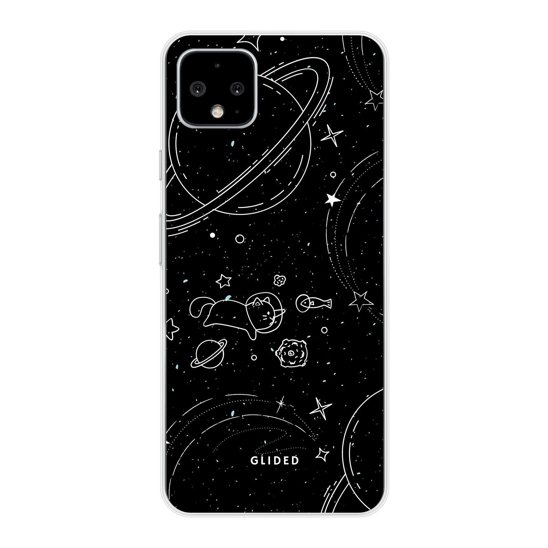 Cosmic Cat - Google Pixel 4 XL Handyhülle